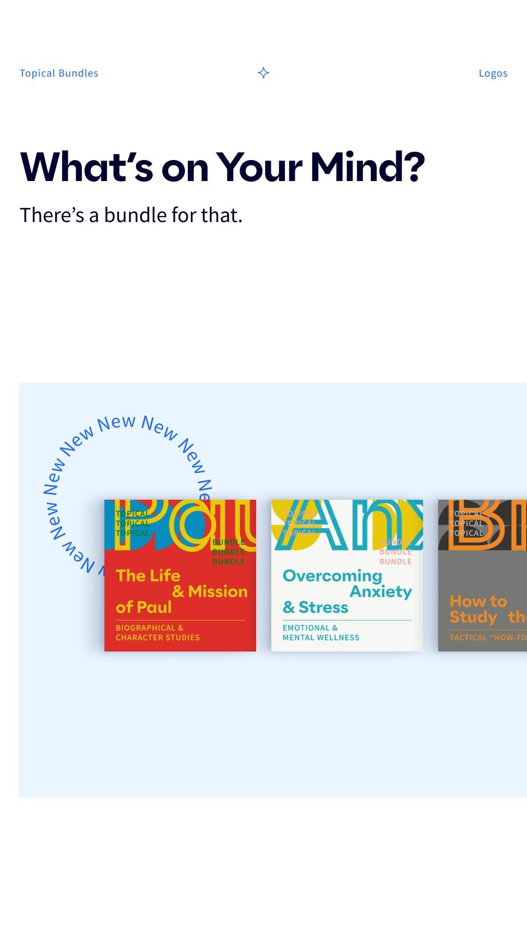 Logos Bible Study App Facebook ad