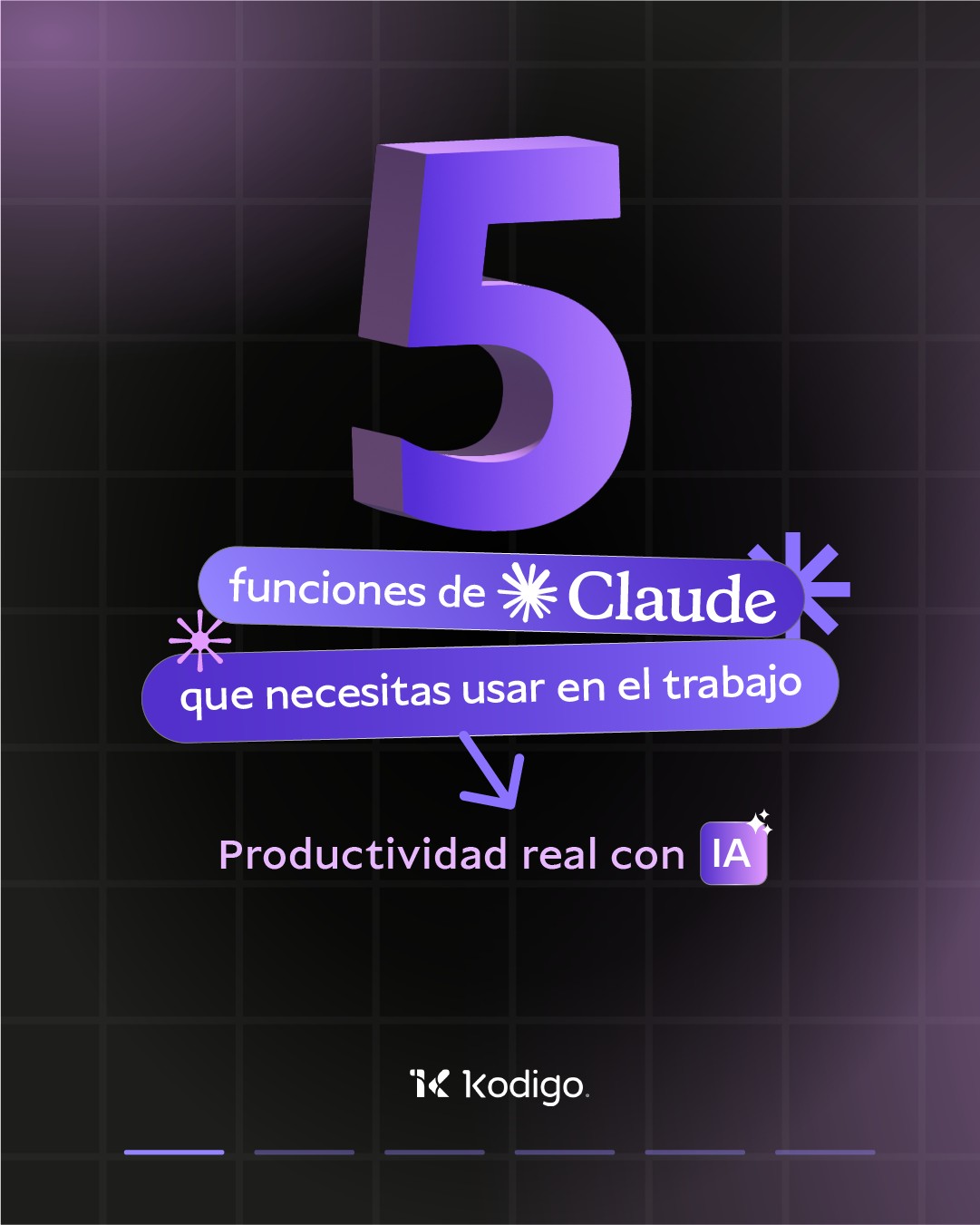 Kodigo Facebook ad: Claude no es solo un chat, es tu…