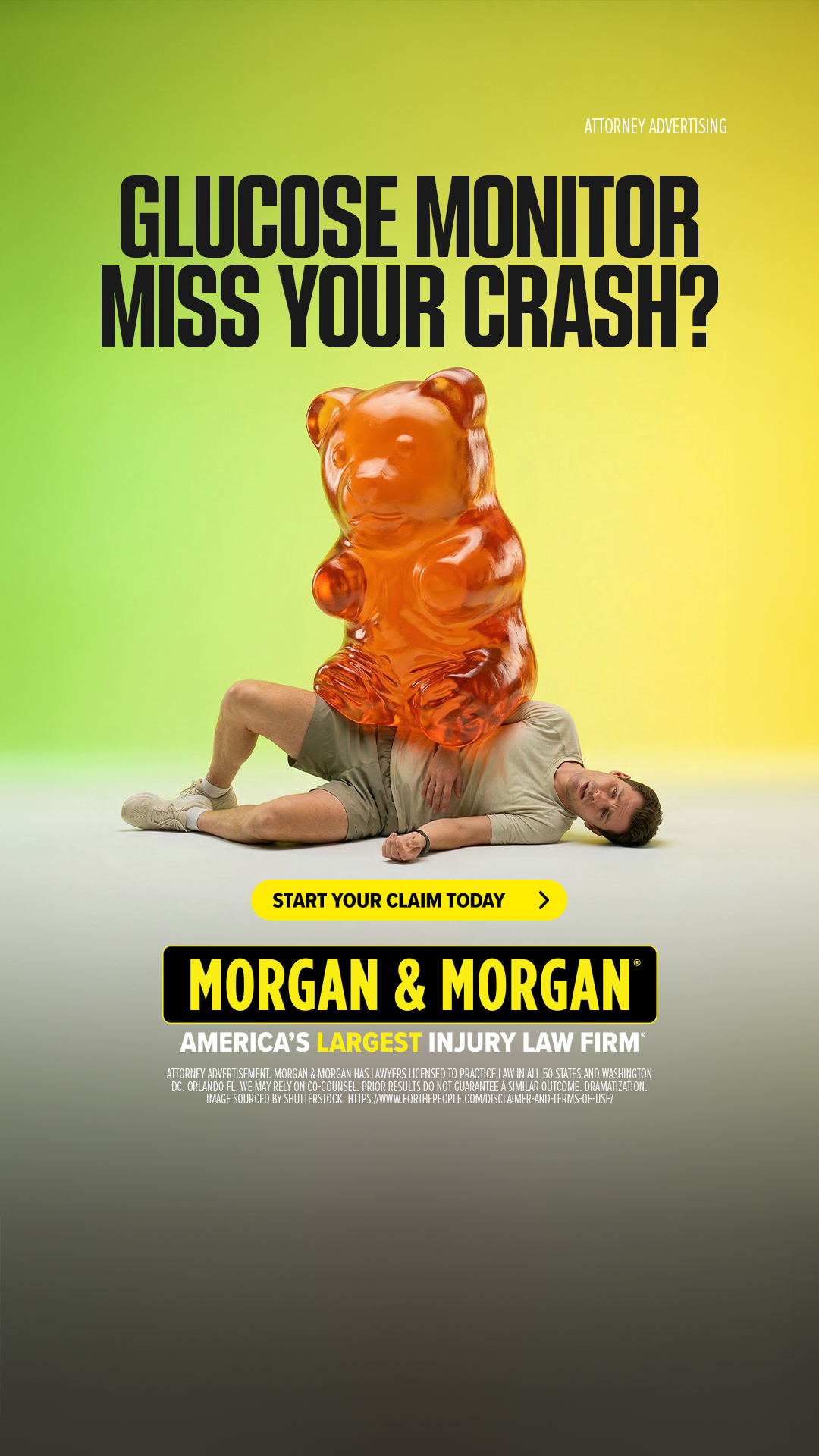 Morgan & Morgan Facebook ad