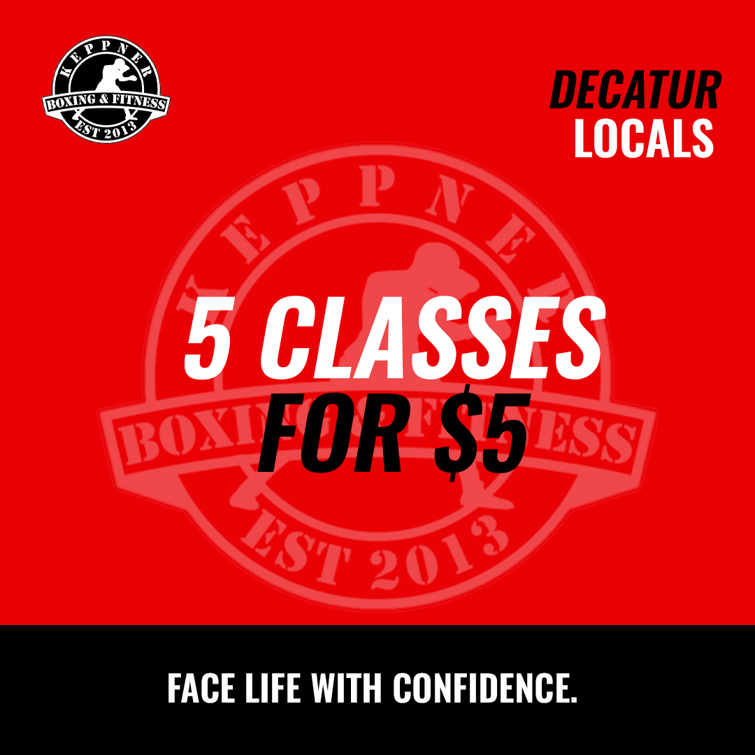 Keppner Boxing & Fitness - Decatur, GA Facebook ad: 5 Classes for $5