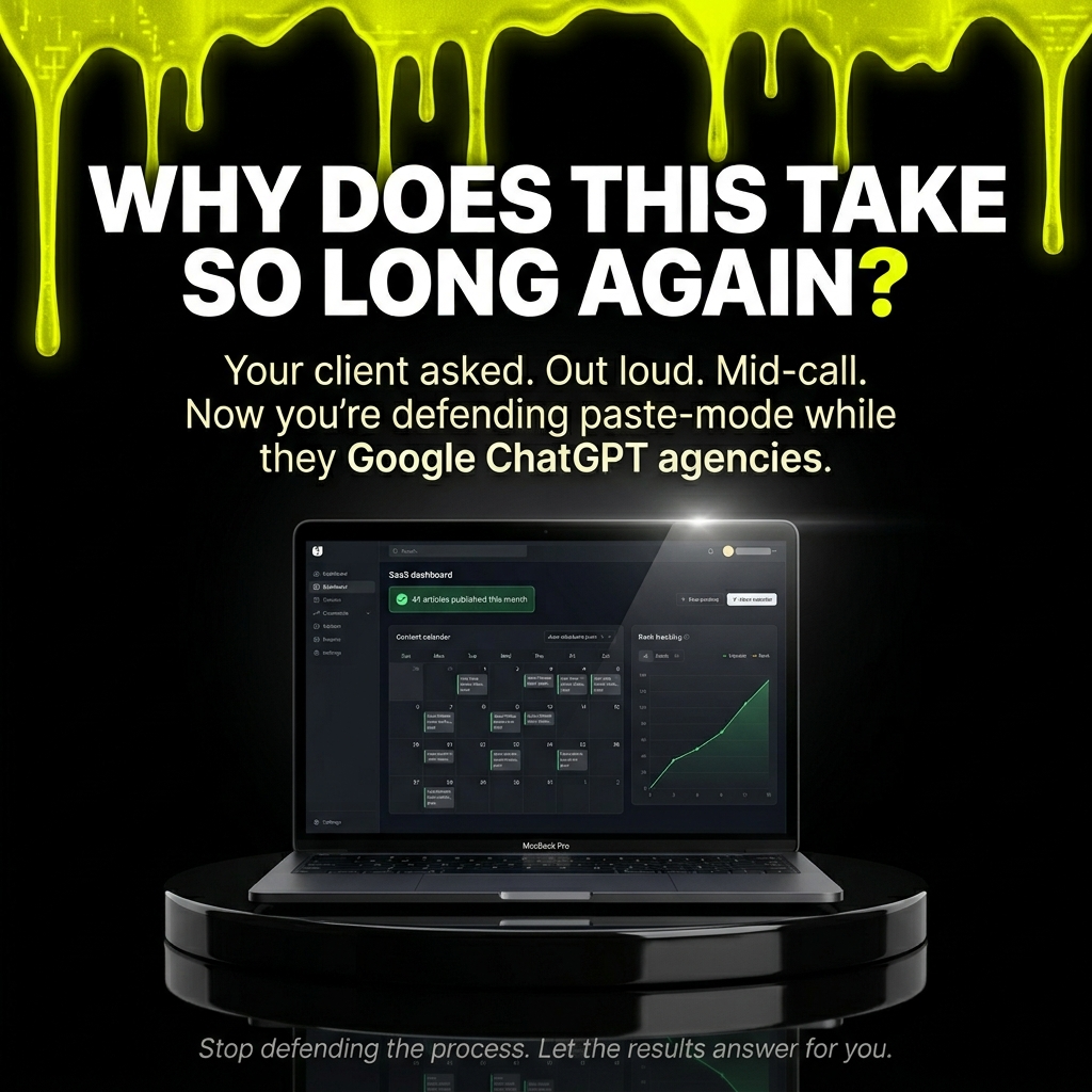 TechPulse Facebook ad: The consultant whose process looks slower than it is