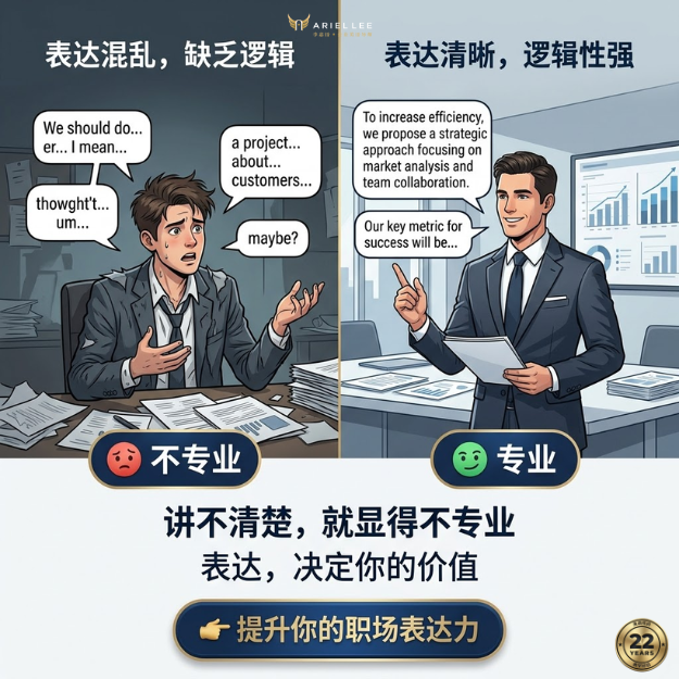 Coach Ariel Lee 李嘉语 企业英语导师 Facebook ad