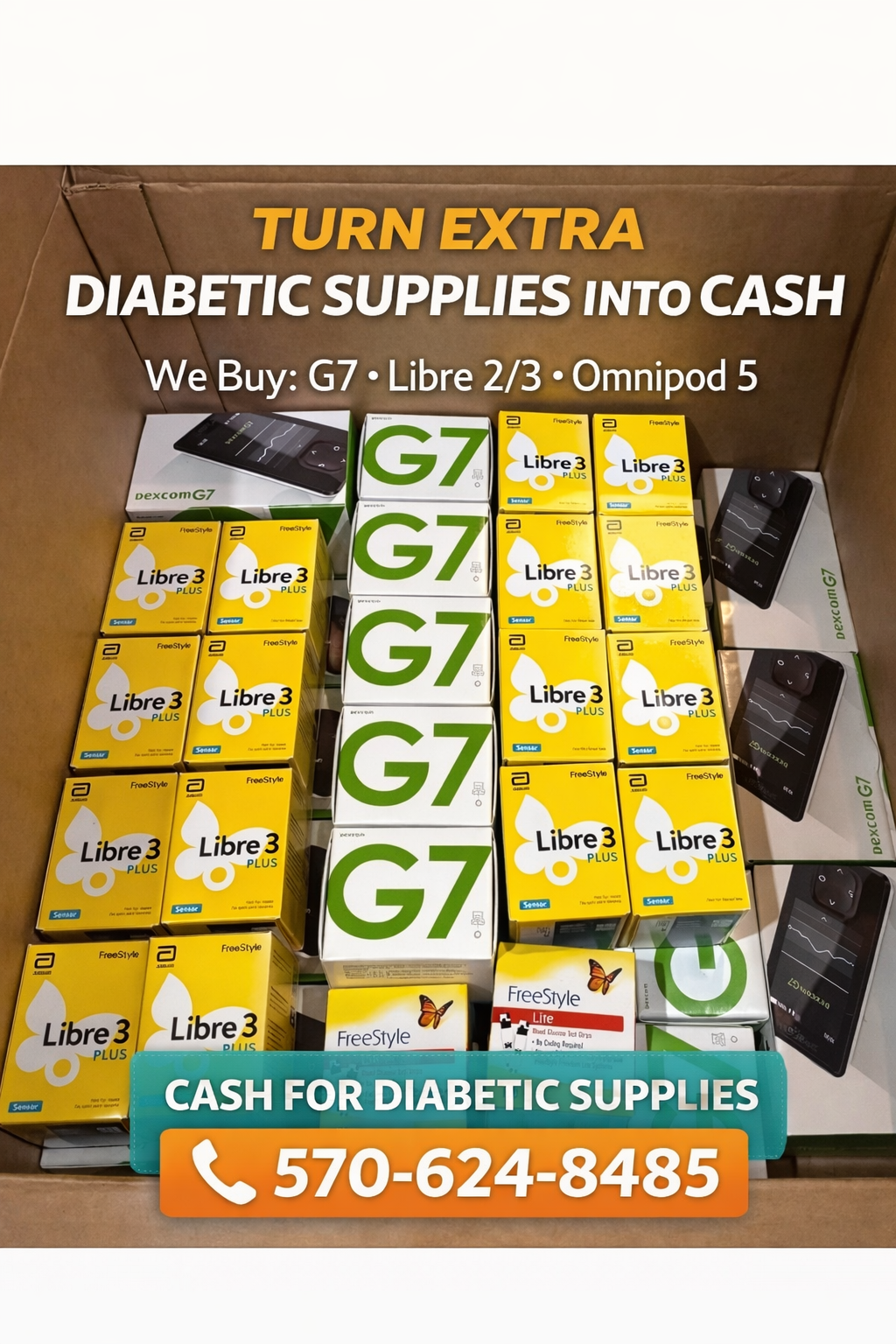 Pa Cash for Test Strips Facebook ad: We are one of PA's leading diabetic test…