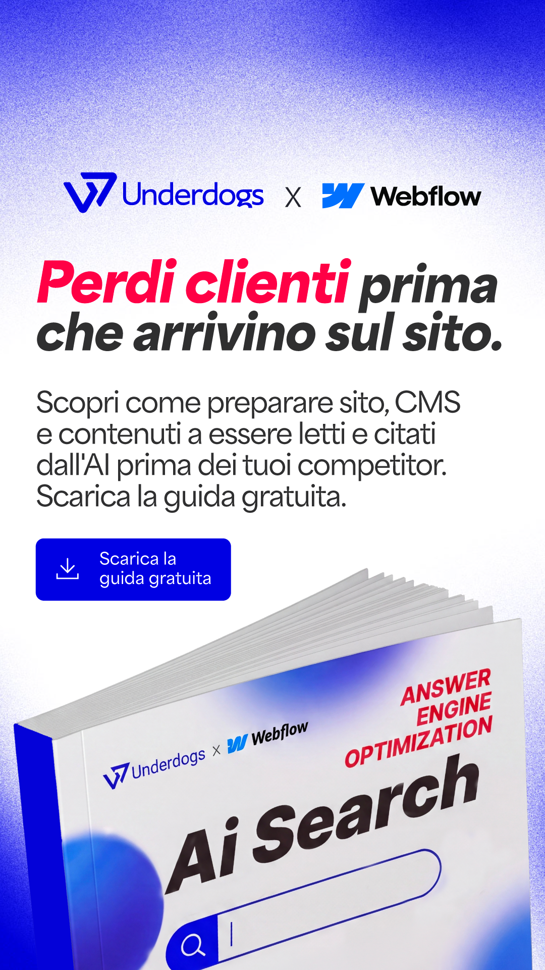 UD-Underdogs Facebook ad: Scarica la guida gratuita
