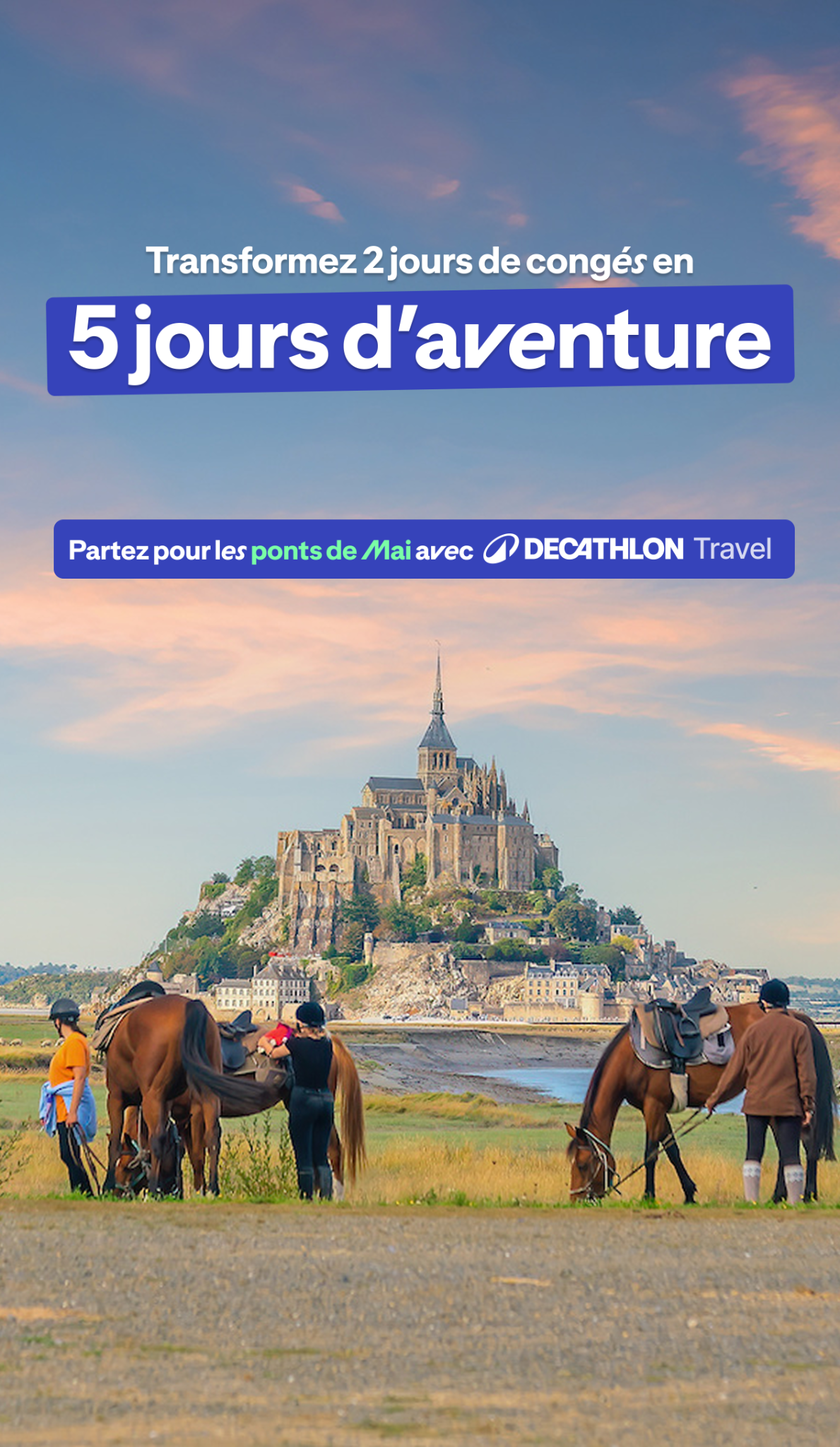 Decathlon Travel Facebook ad