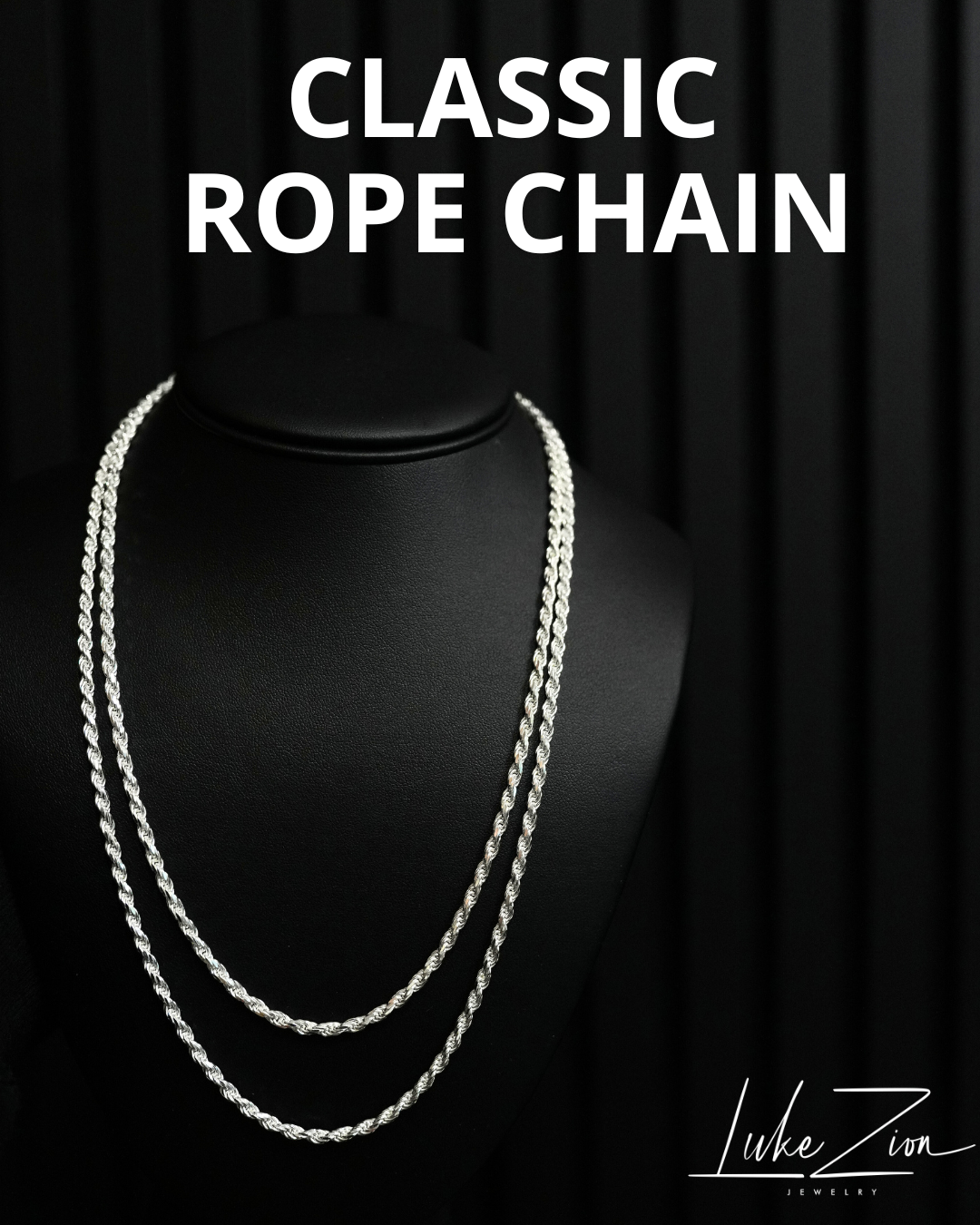 Luke Zion Jewelry Facebook ad: Your New Everyday Rope Chain