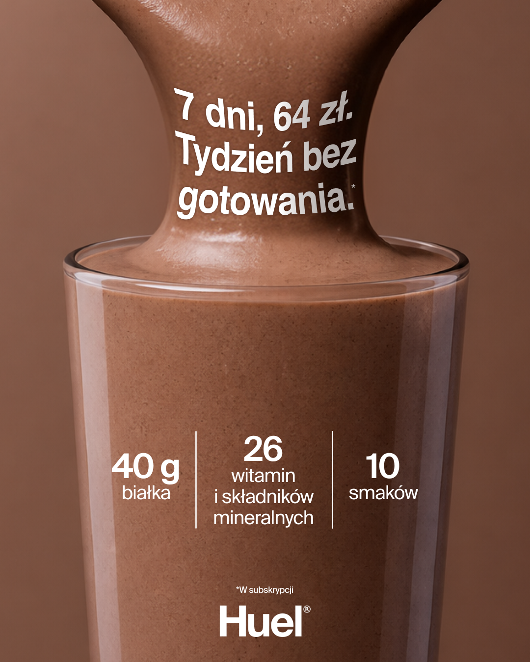 Huel Facebook ad