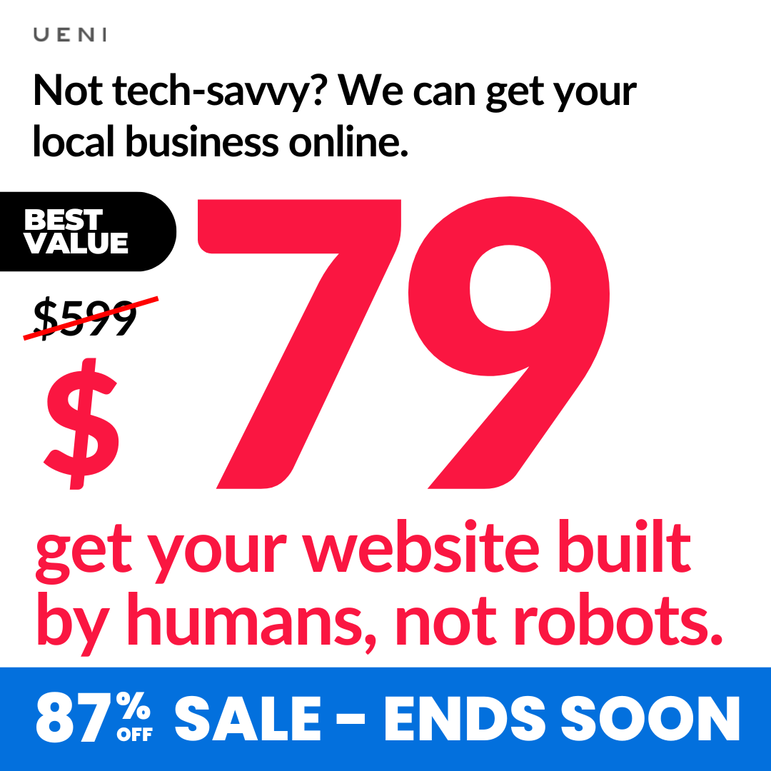 UENI.com Facebook ad
