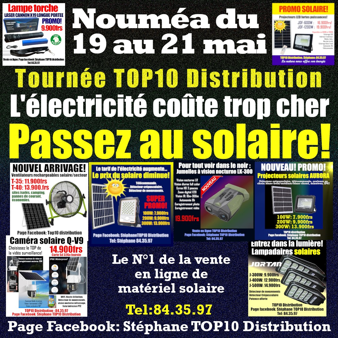 Stéphane TOP10 Distribution Facebook ad