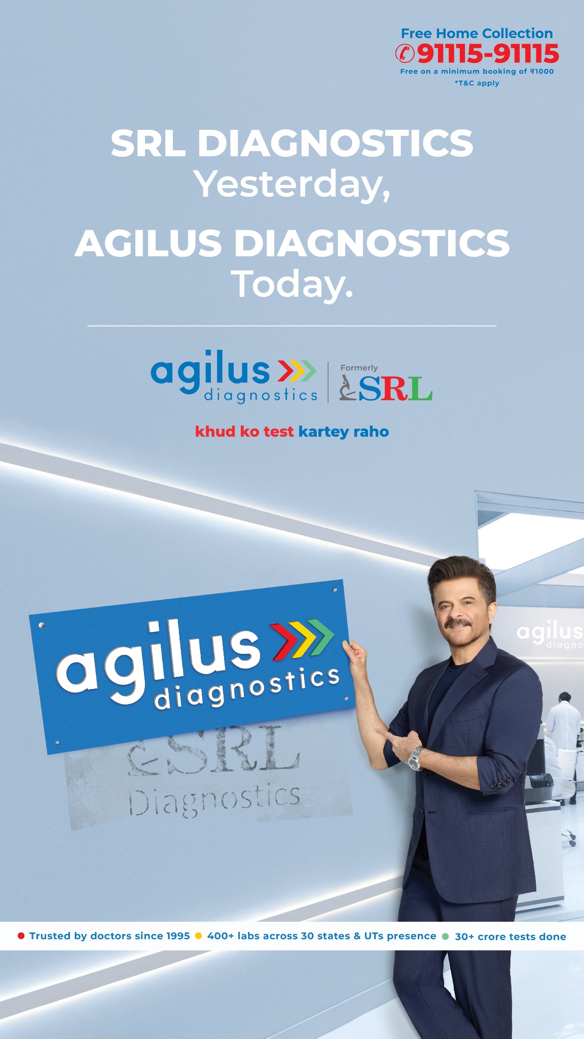 Agilus Diagnostics Facebook ad