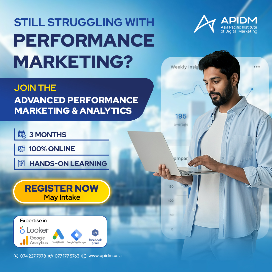 Asia Pacific Institute of Digital Marketing - APIDM Facebook ad