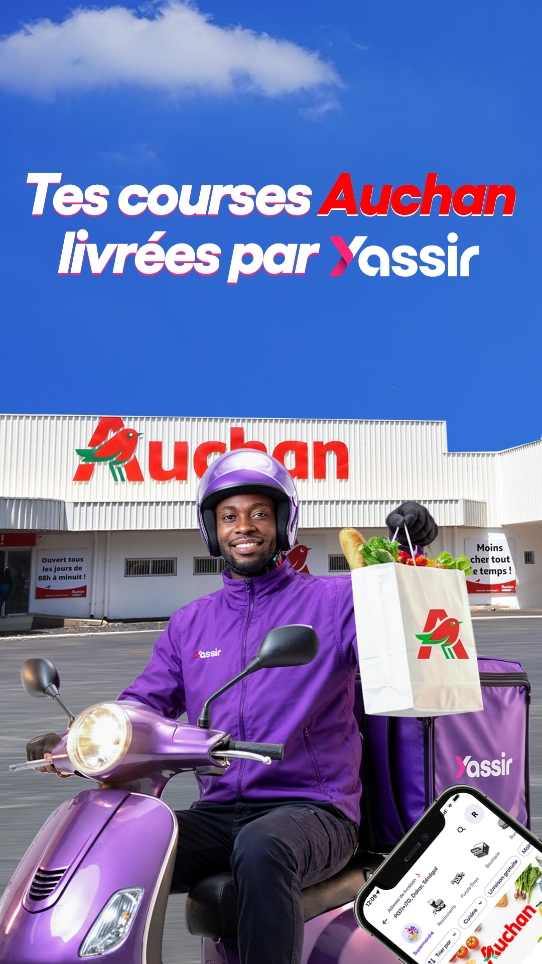 Yassir Facebook ad from Feb 20, 2026
