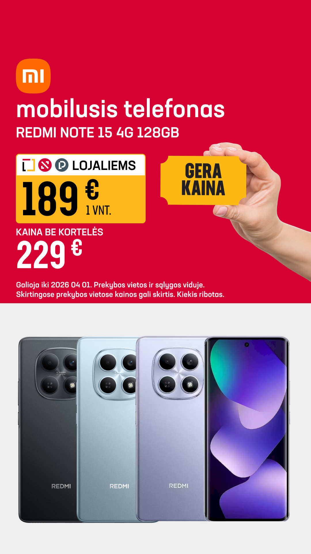 Senukai Facebook ad