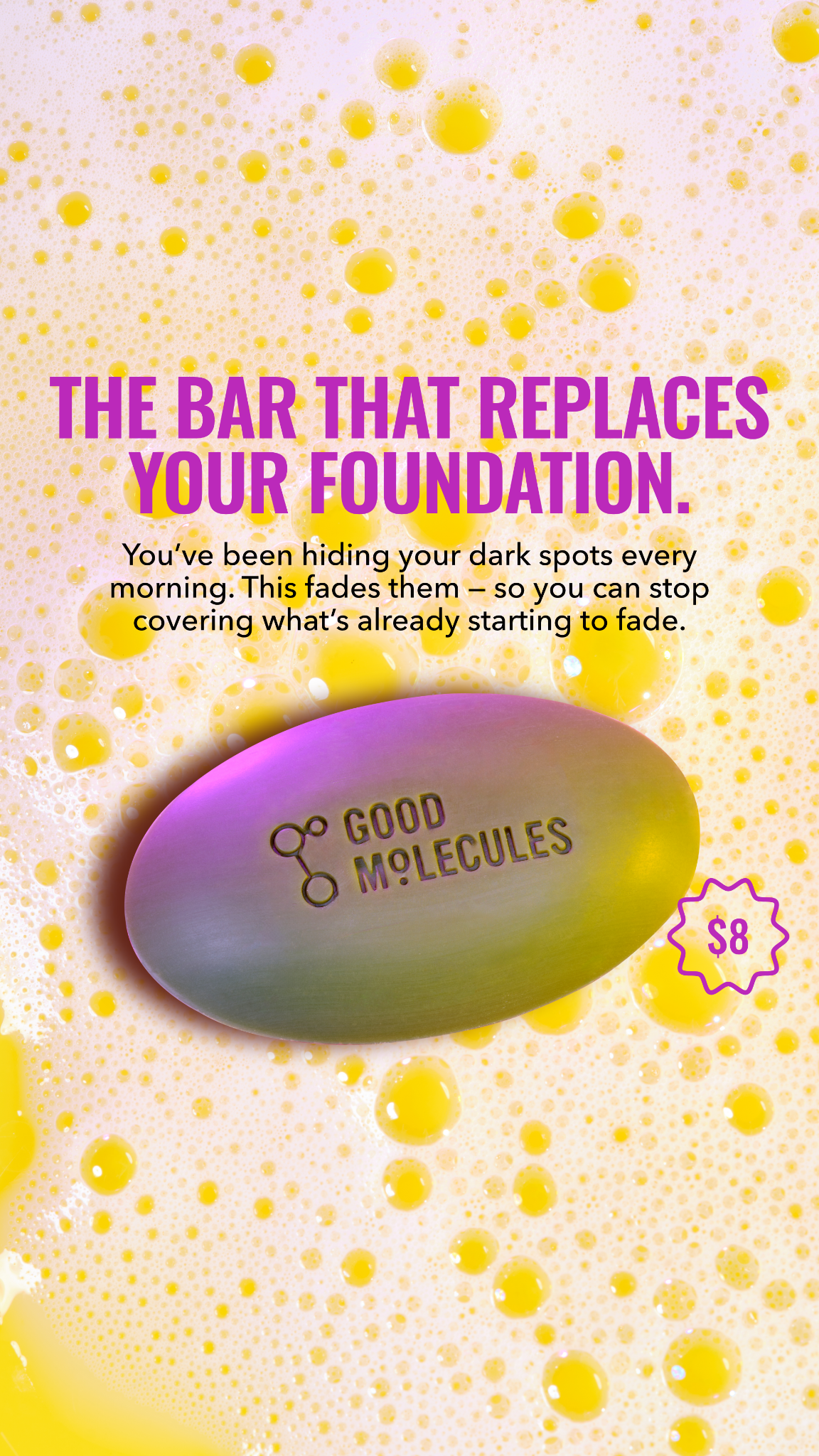 Good Molecules Facebook ad