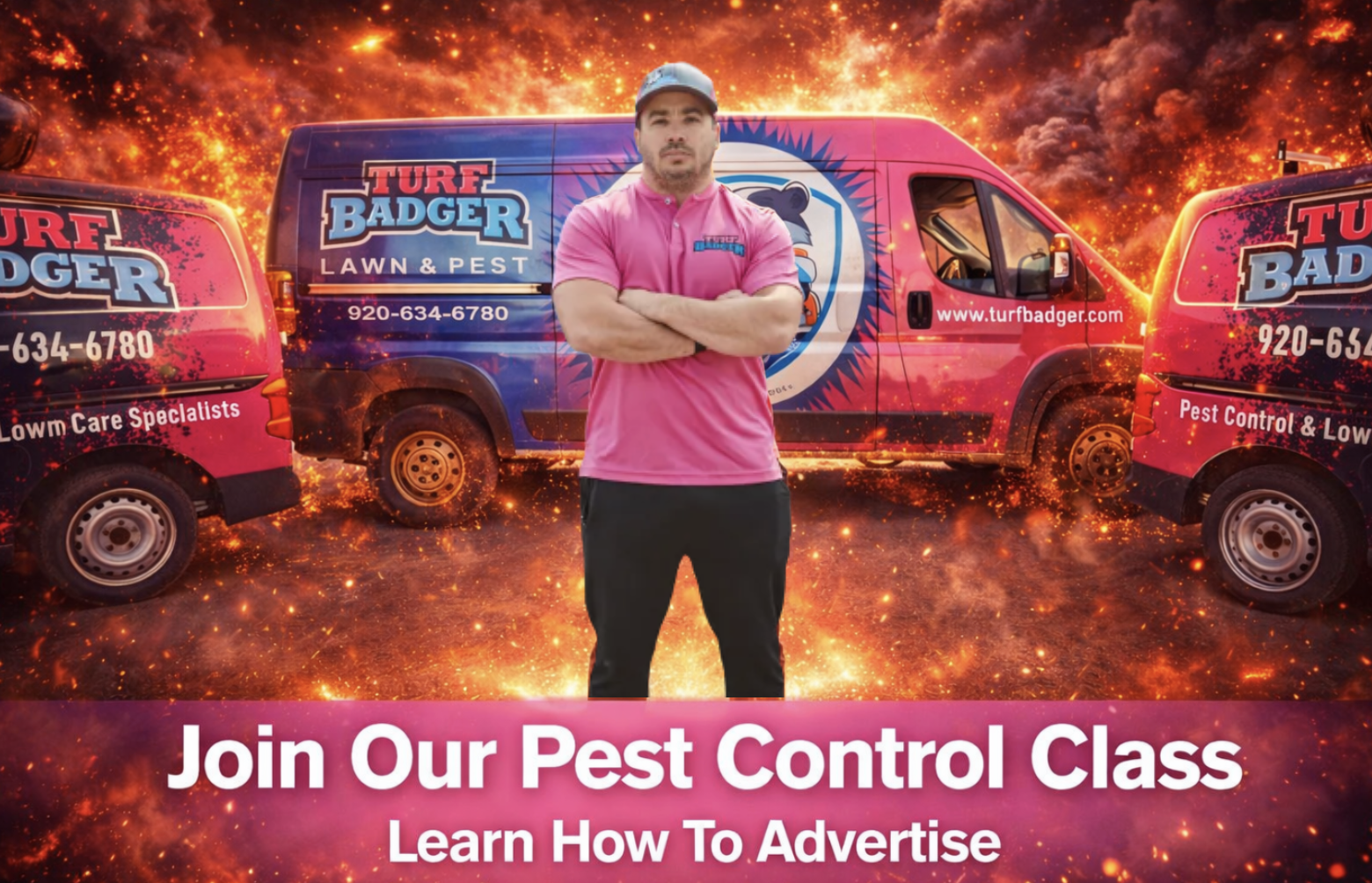 Pest Control Millionaires Facebook ad