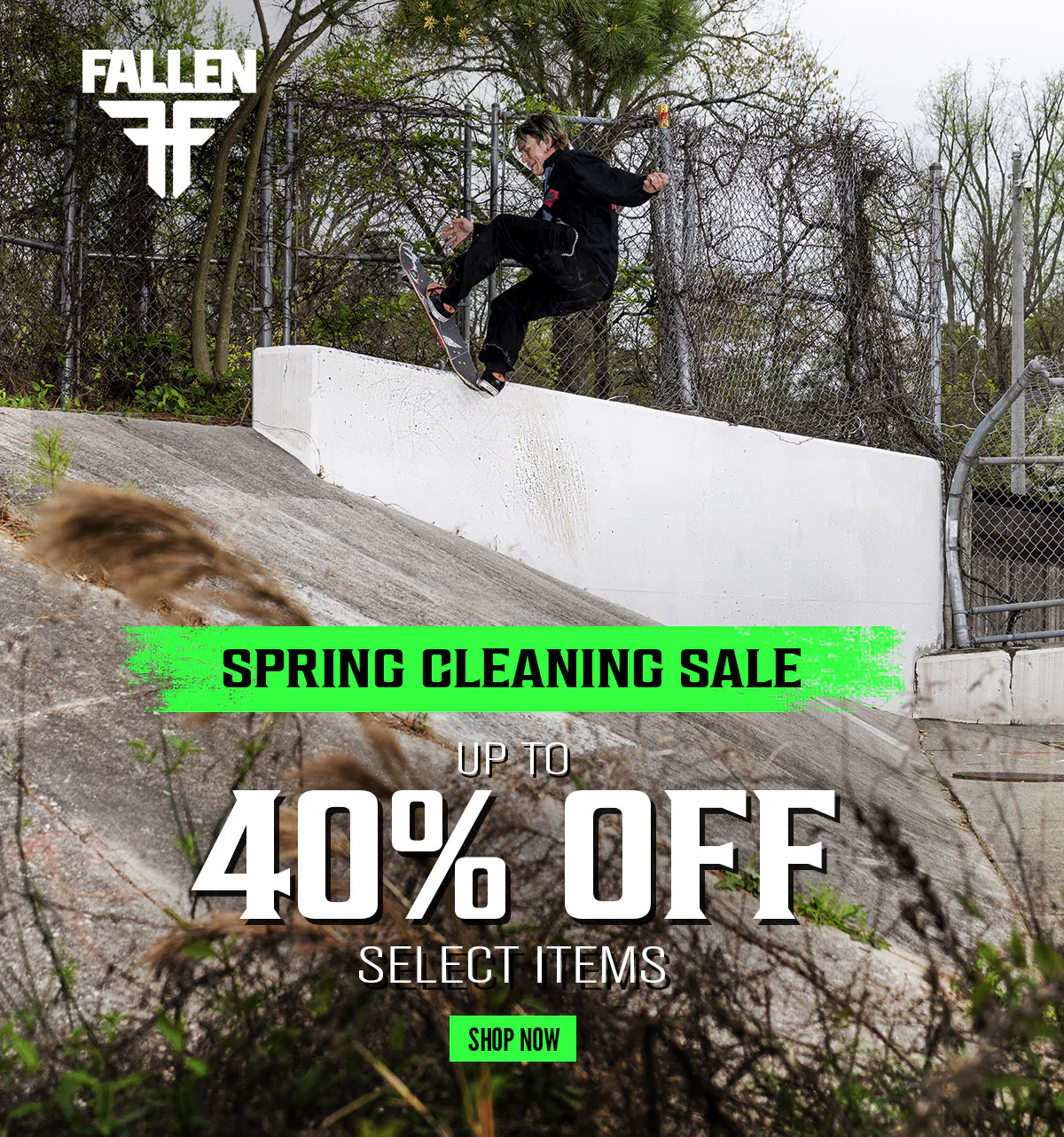 Fallen Footwear Facebook ad