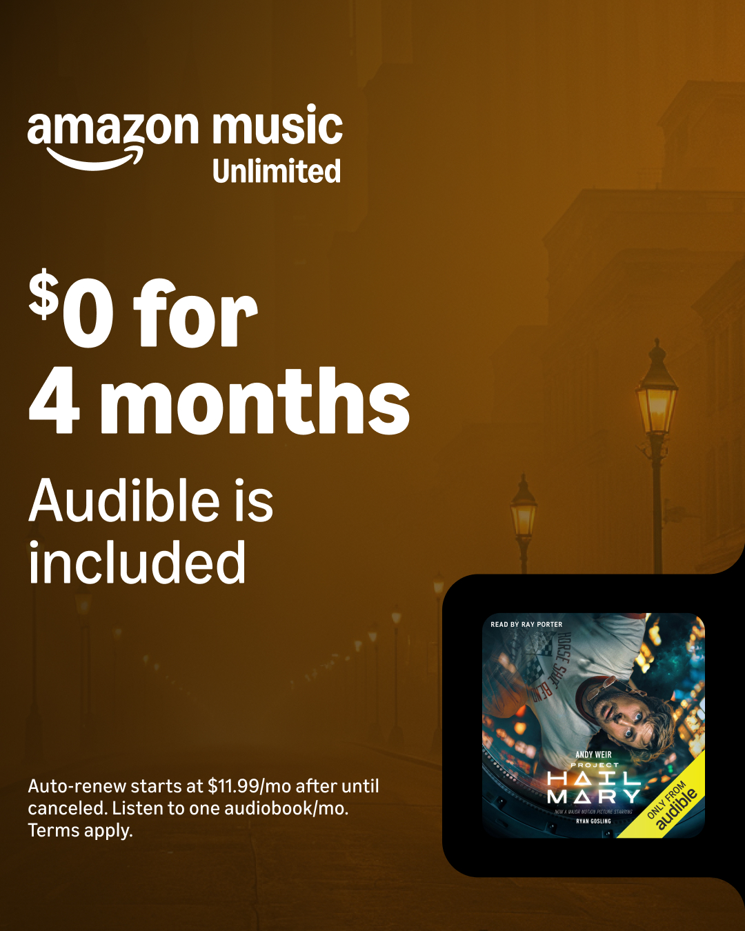 Amazon Music Facebook ad