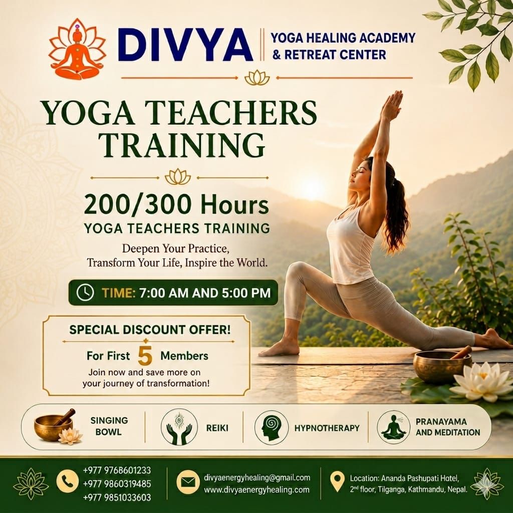 Divya Energy Healing Academy & Retreat Center Facebook ad: Ready to transform your life?