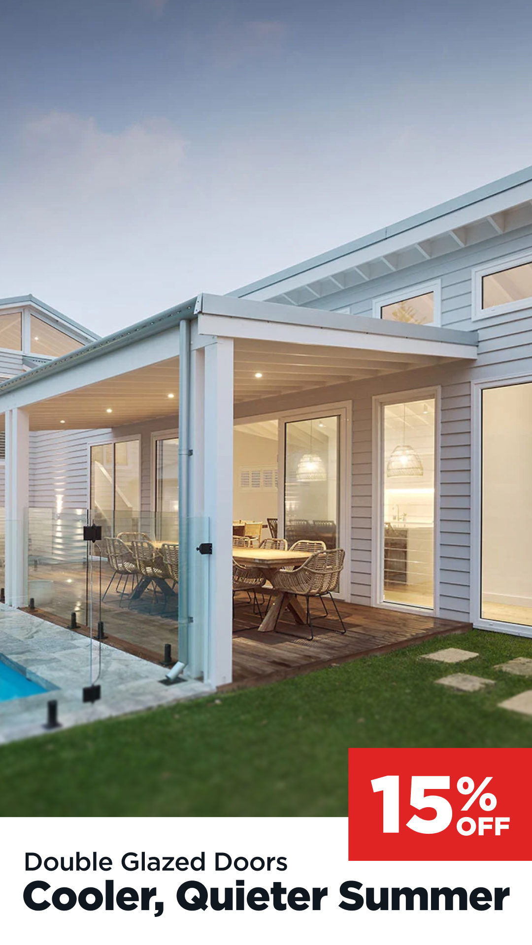 Climateframe Double Glazing Facebook ad