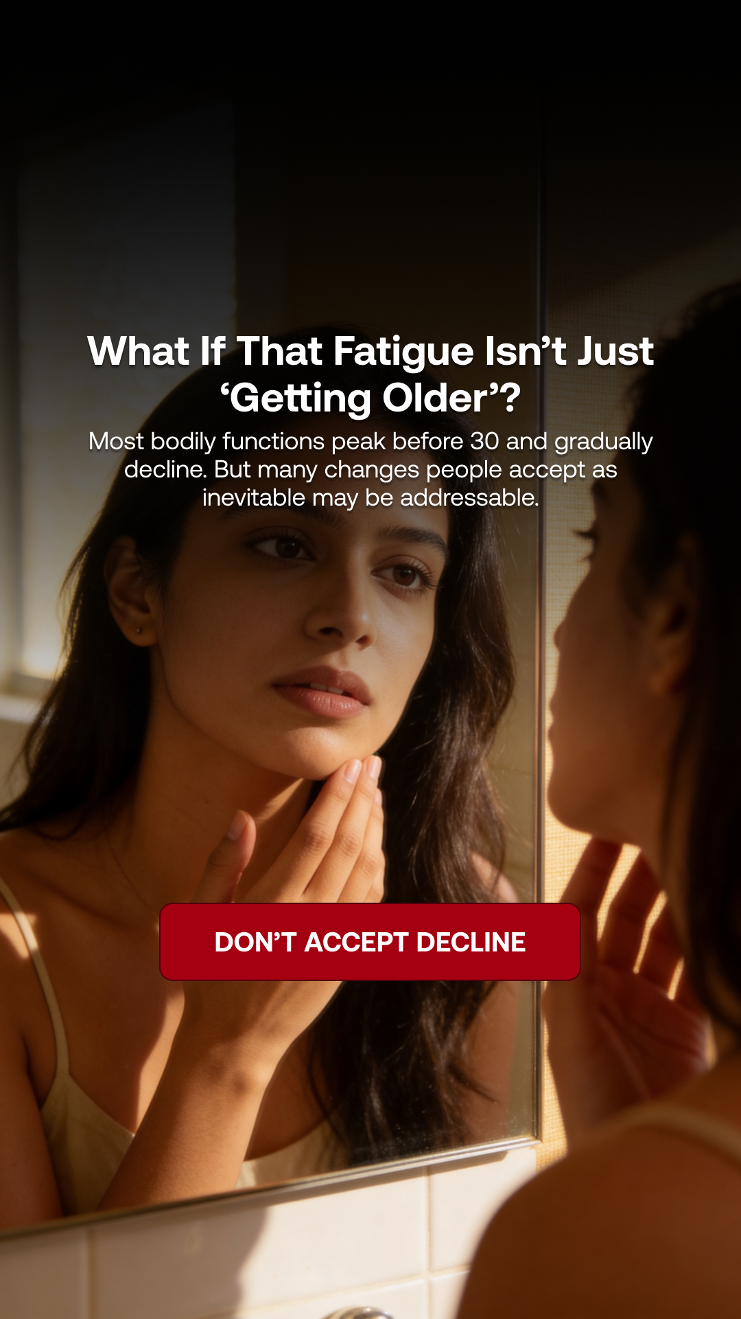 IM8 Health Facebook ad