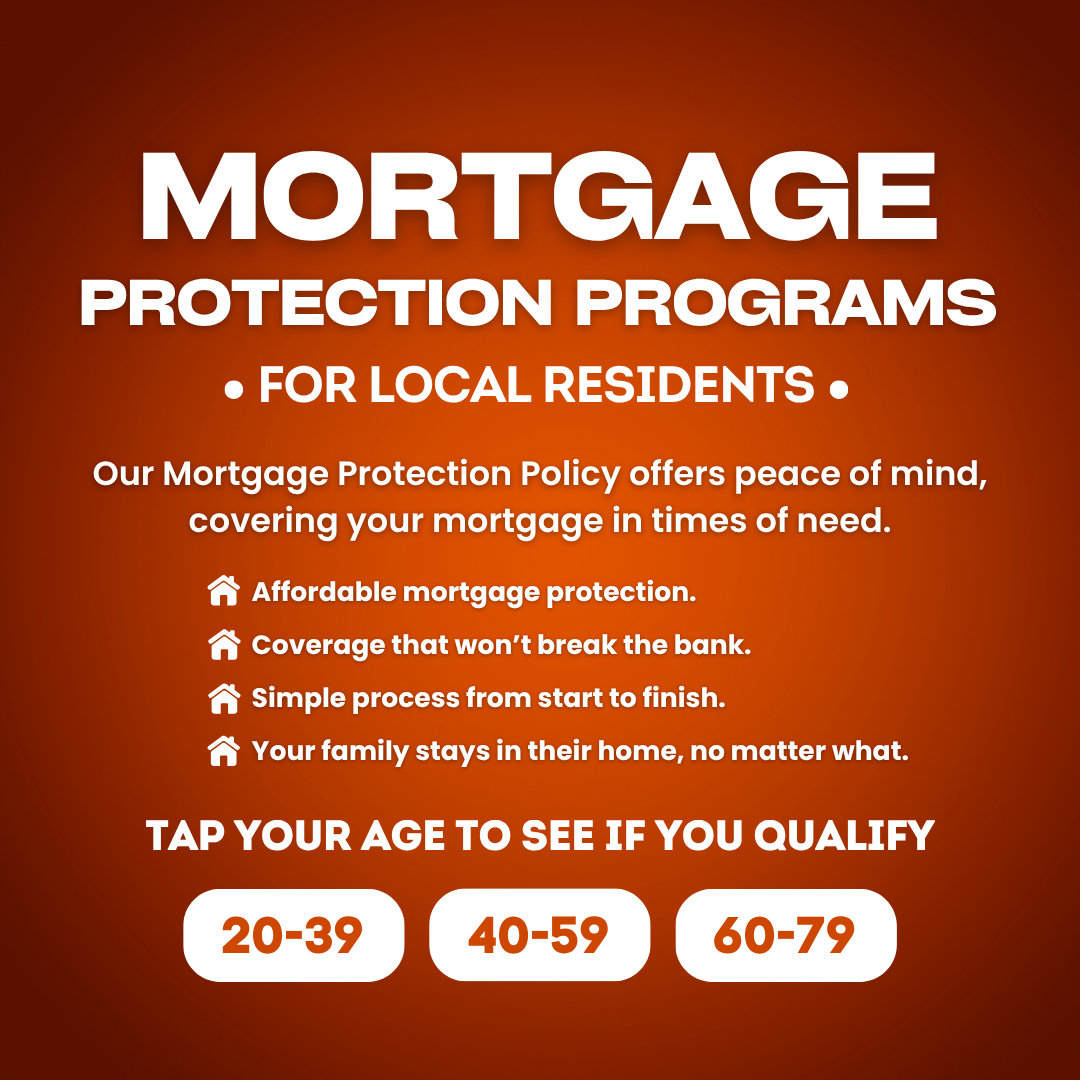 Mortgage Protection Covered Facebook ad
