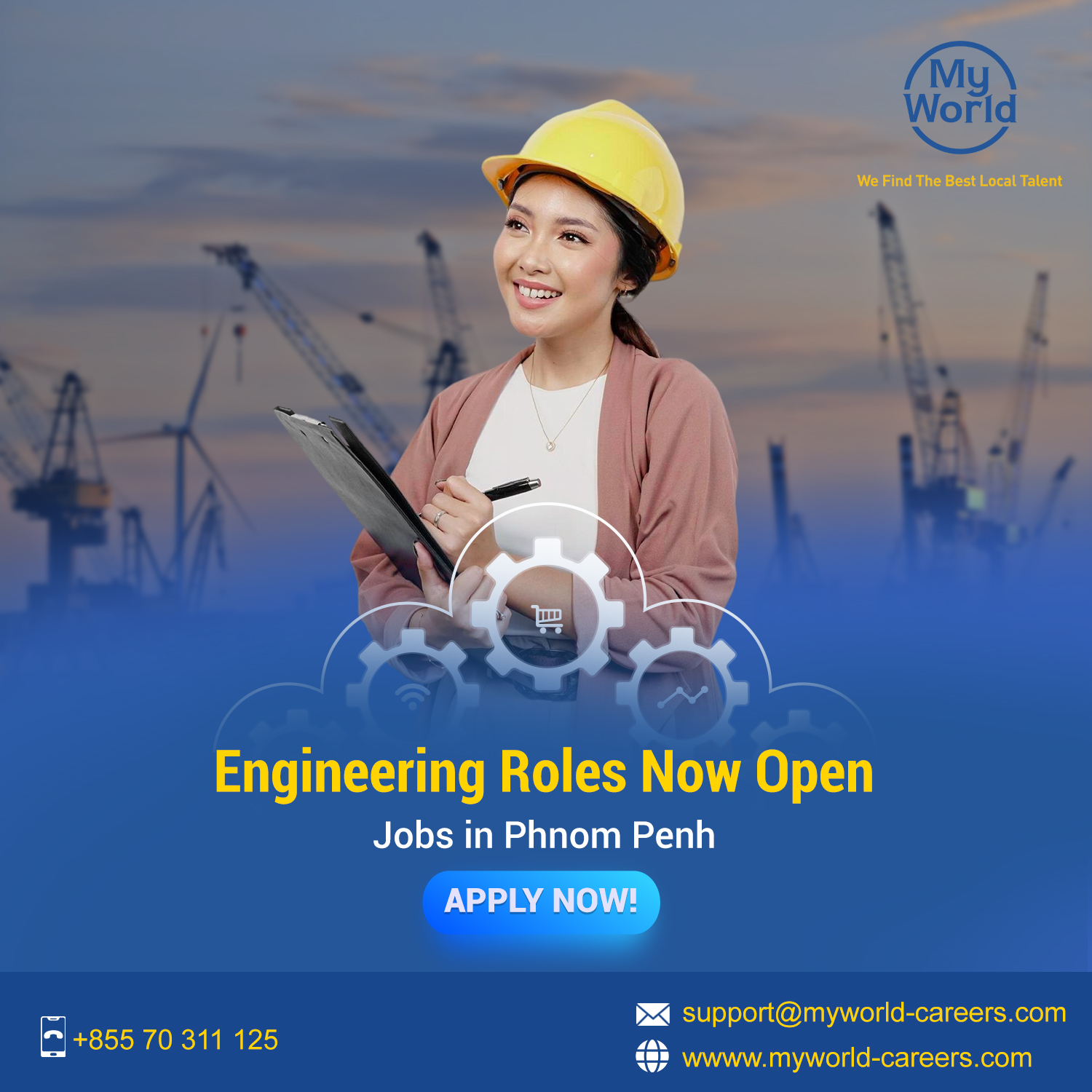 MyWorld Careers Cambodia Facebook ad