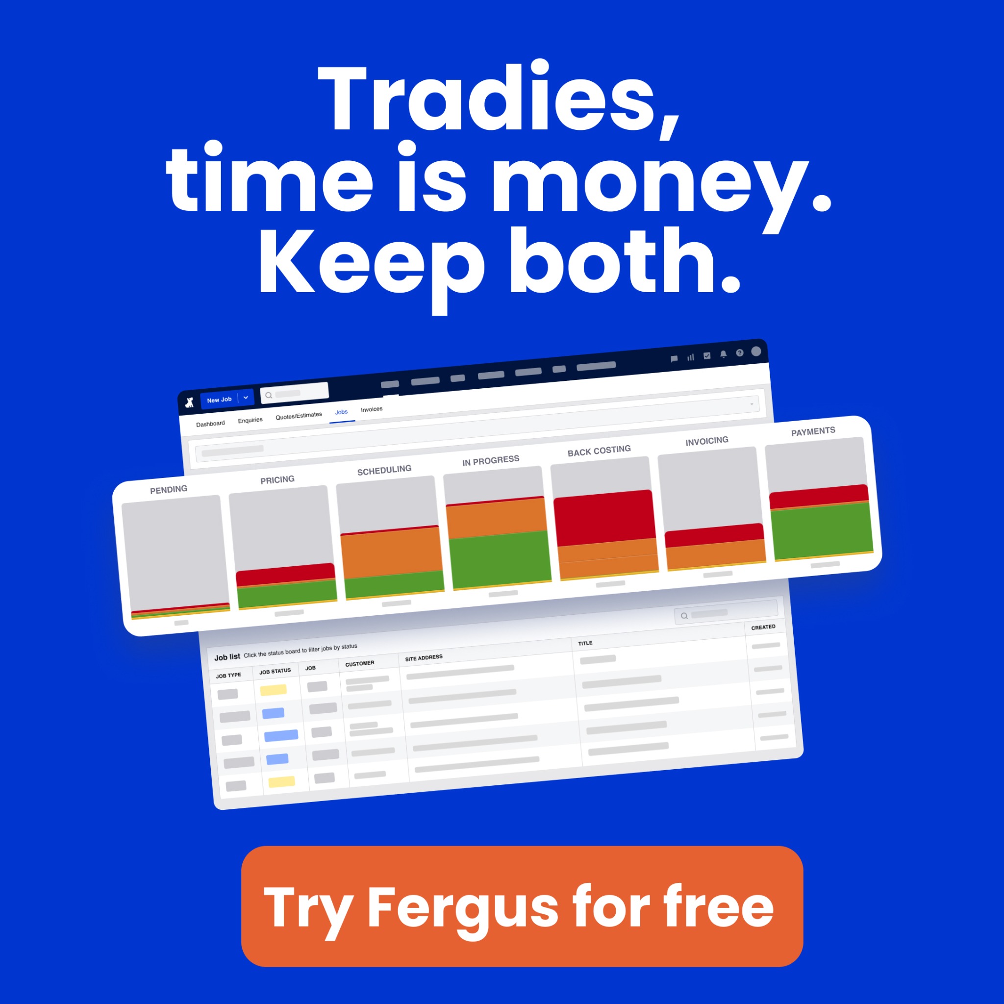 Fergus Facebook ad