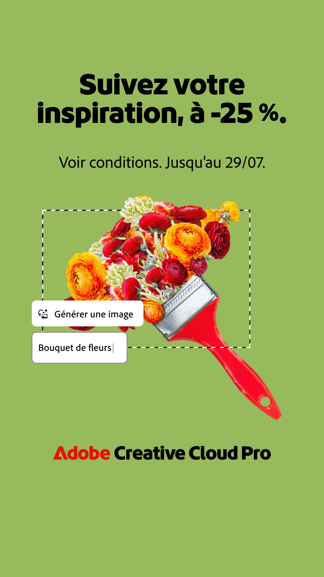 Adobe Creative Cloud Facebook ad