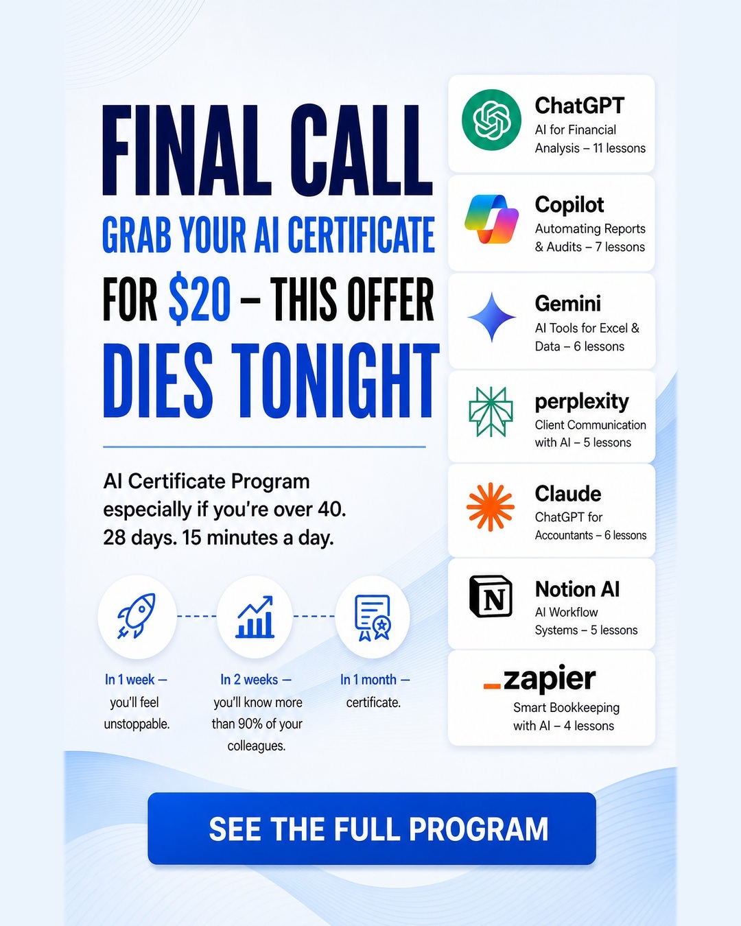 AI Simplified Facebook ad
