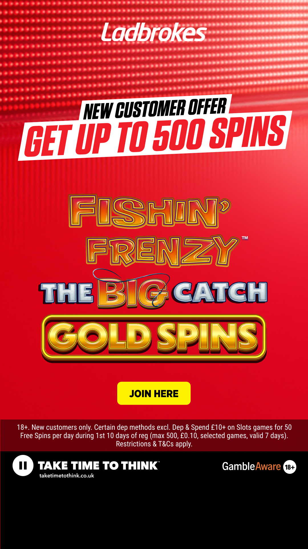 Ladbrokes Facebook ad