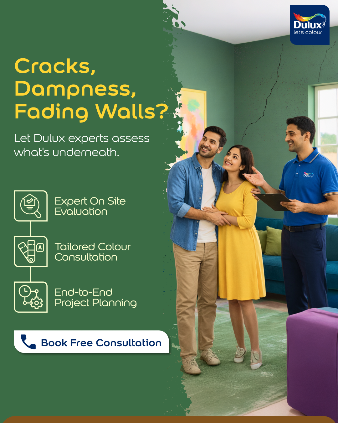 Dulux Paints Facebook ad