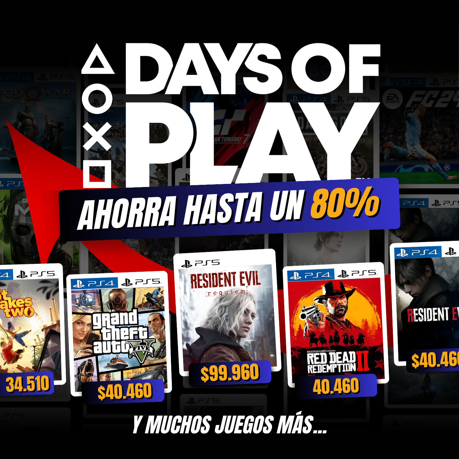 HenK.O Facebook ad: EXPLORAR JUEGOS