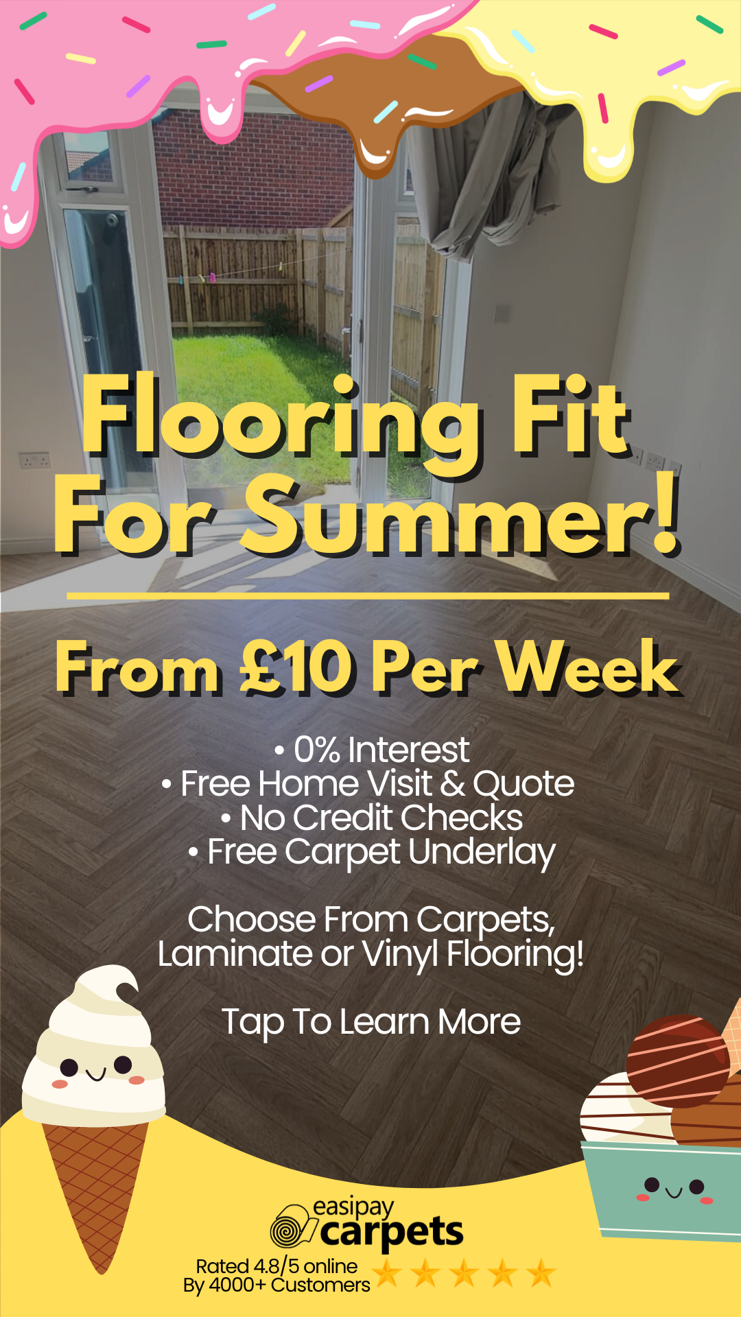Easipay Carpets Ltd Facebook ad