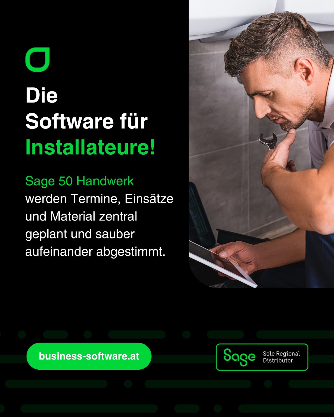 Business Software Facebook ad