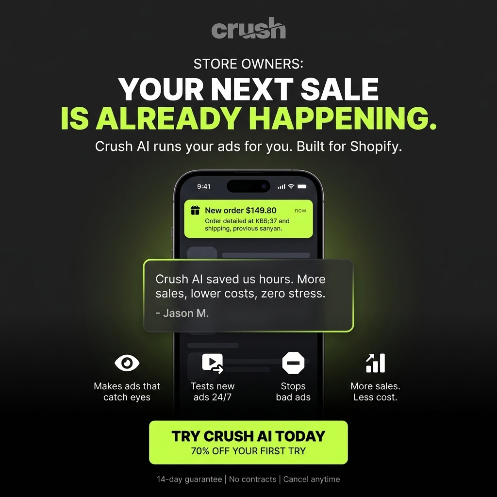 trycrush.ai Facebook ad