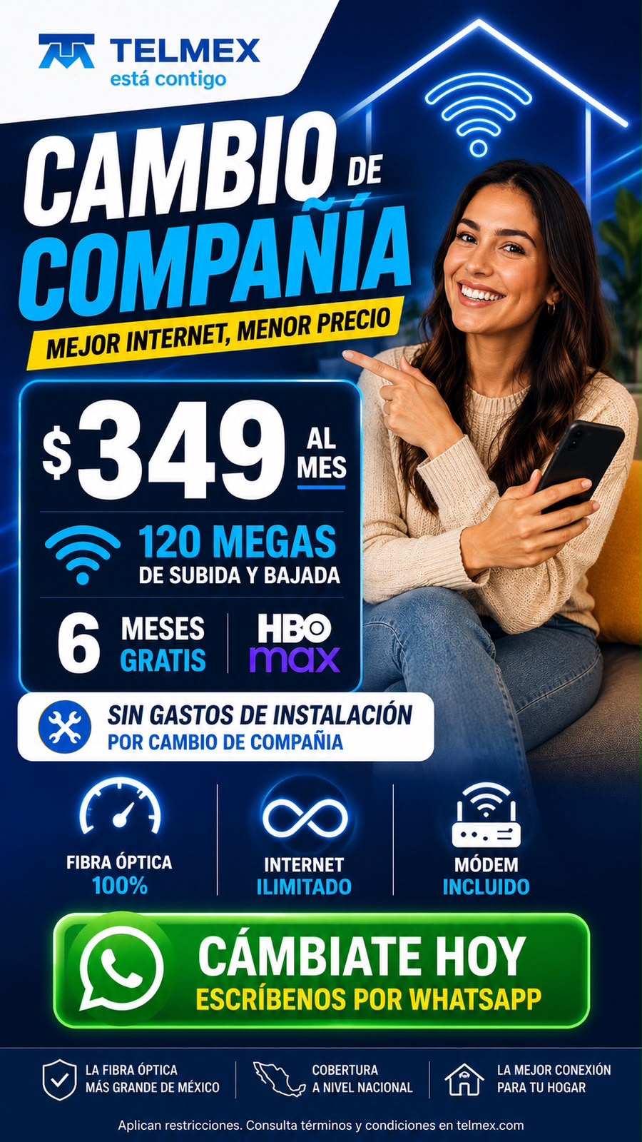 Internet Infinitum Mx Facebook ad from Jul 25, 2026