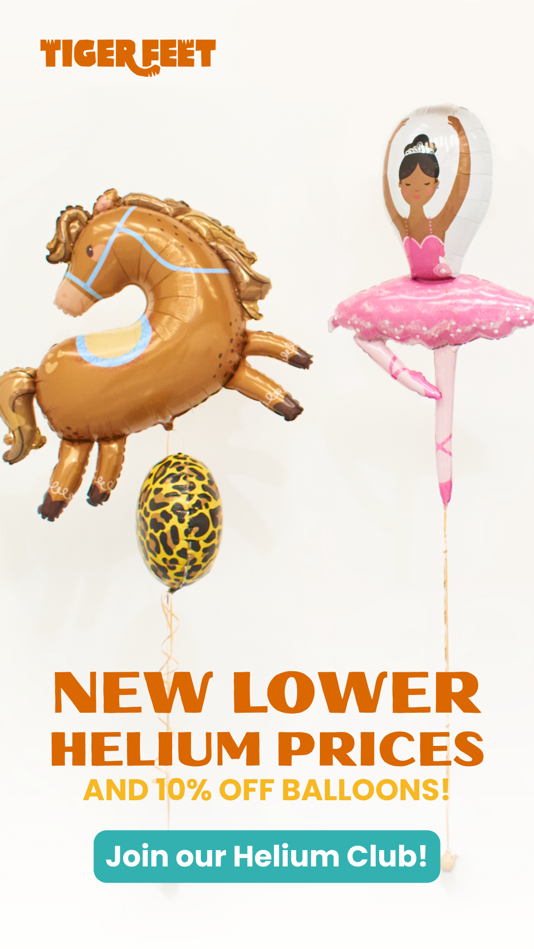 Tiger Feet Facebook ad