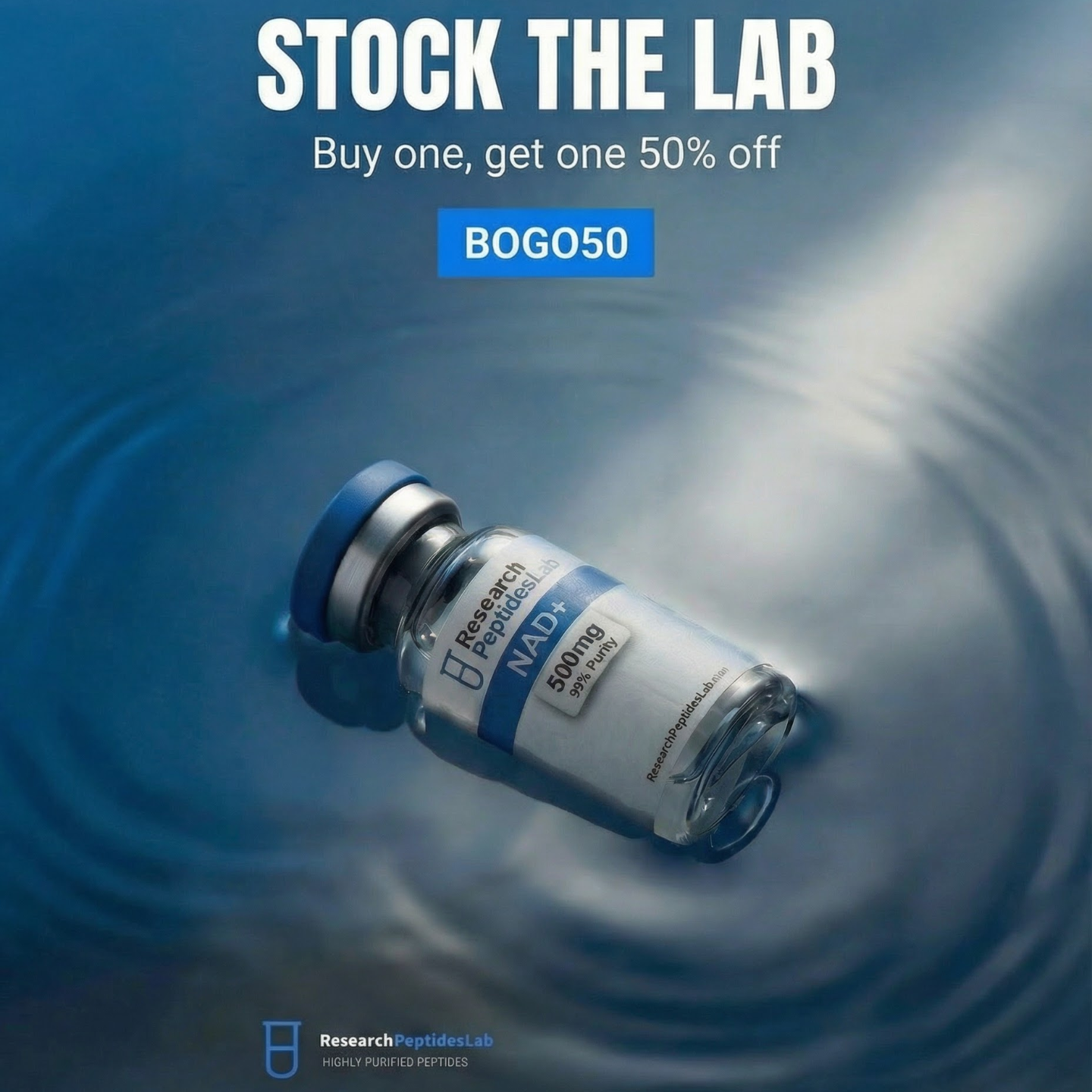 Research Peptides Lab Facebook ad