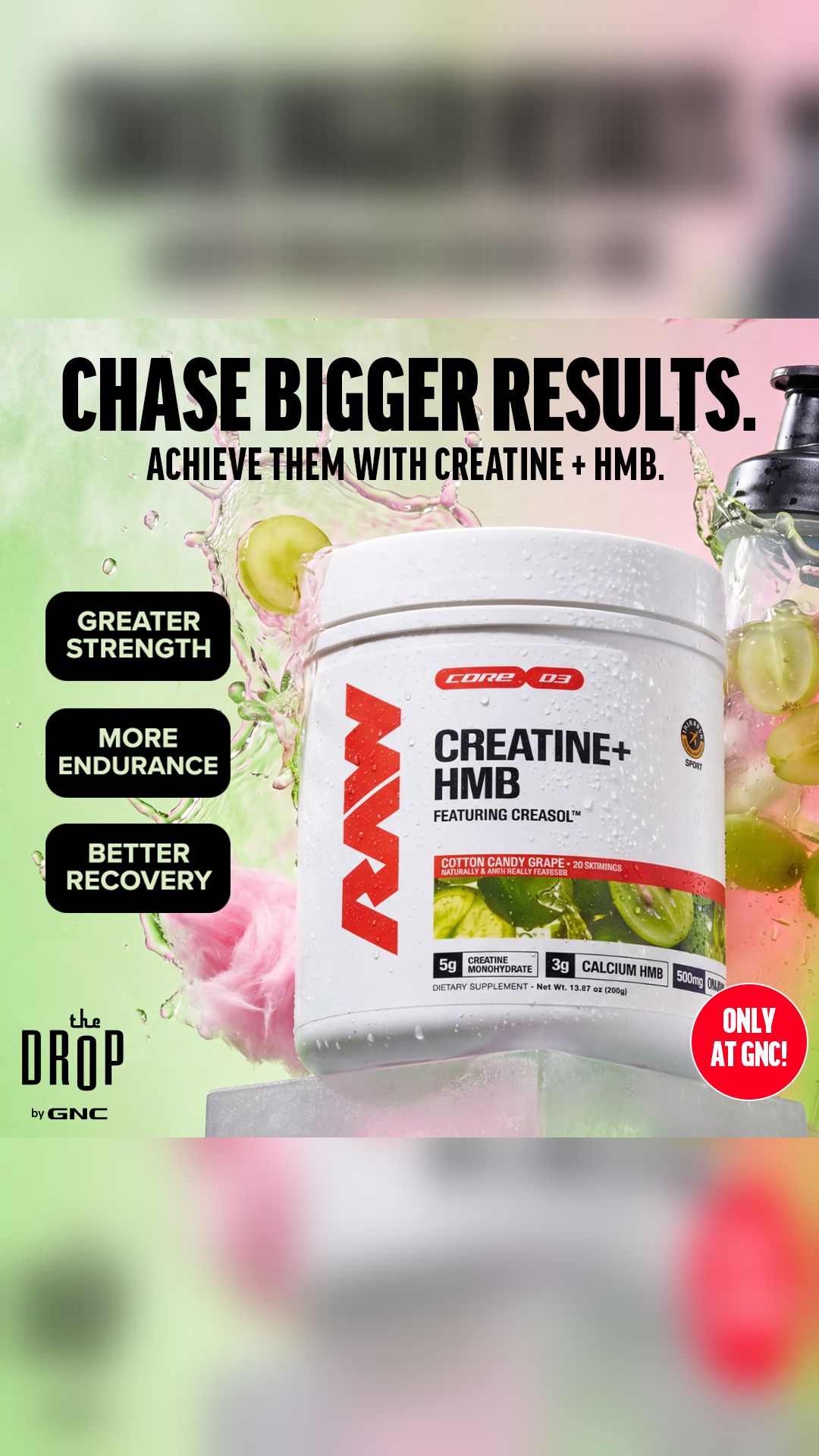 GNC Live Well Facebook ad