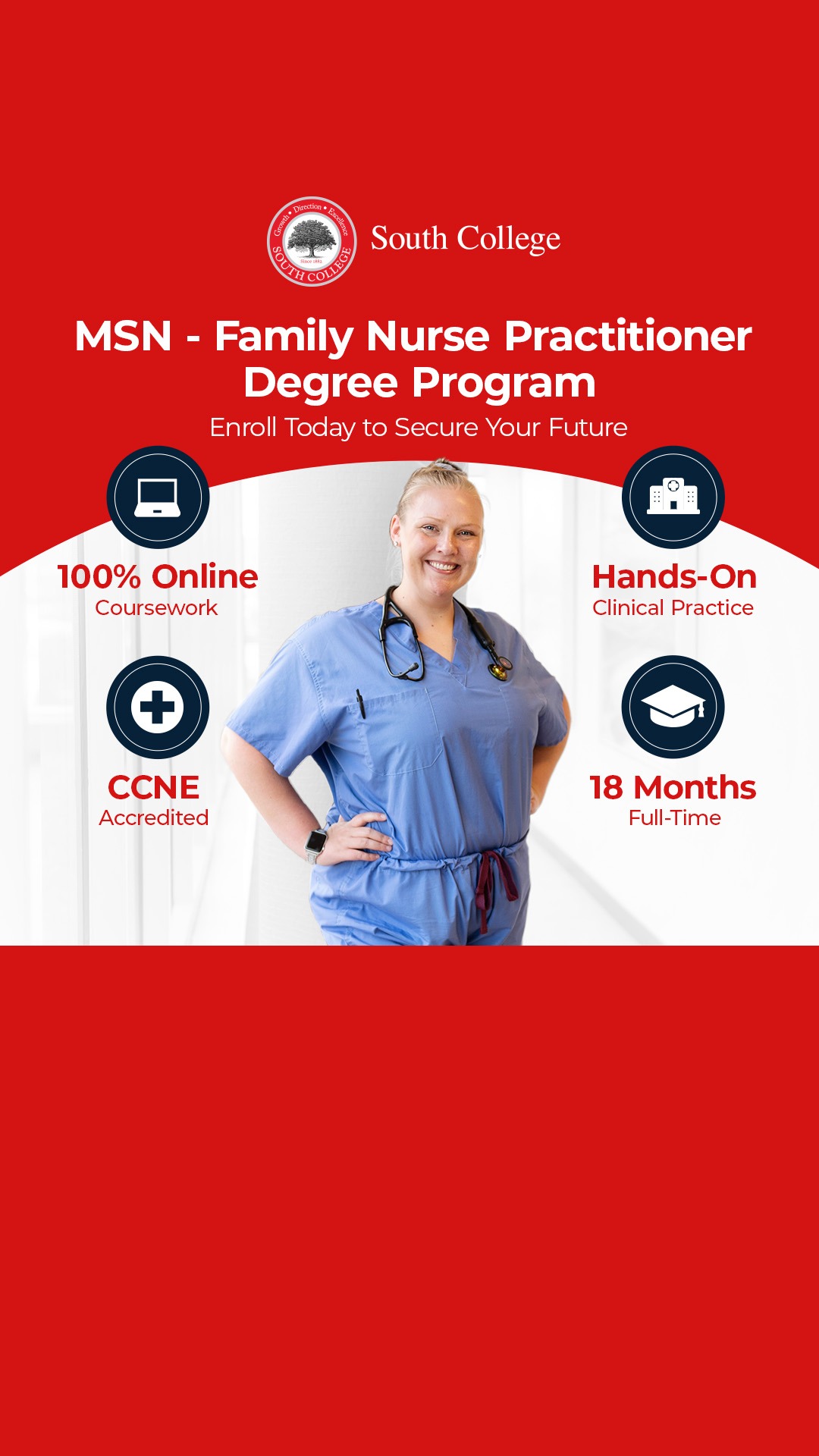 South College Facebook ad