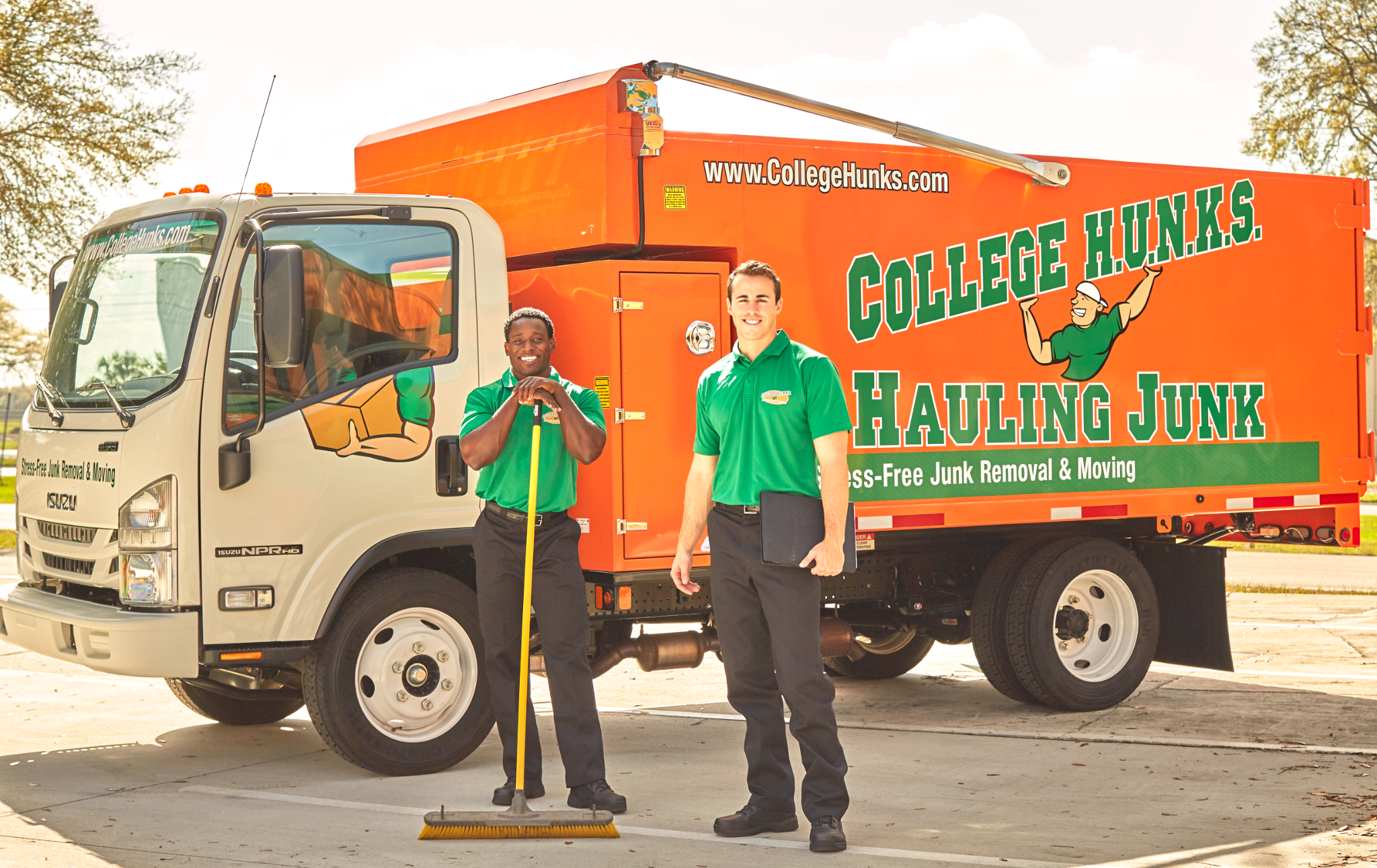 College Hunks Hauling Junk and Moving Detroit Facebook ad