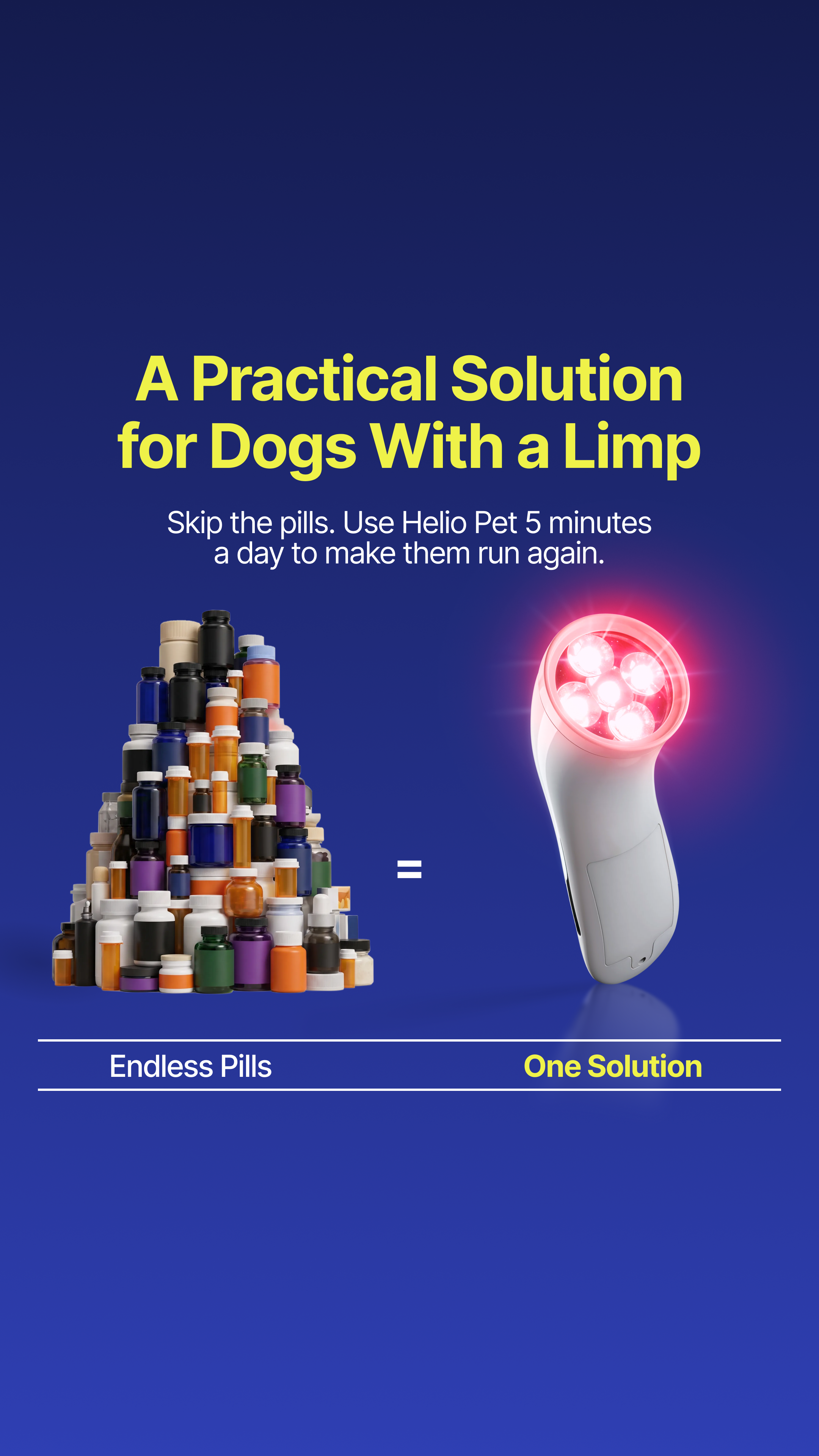 Helio Pet Facebook ad