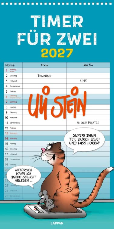 Lappan Verlag Facebook ad: Kalender 2027 entdecken