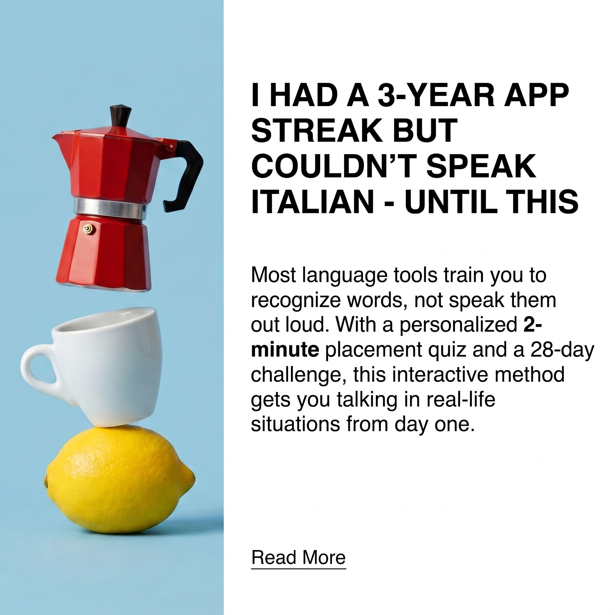 PomoSpeak Tutor Facebook ad