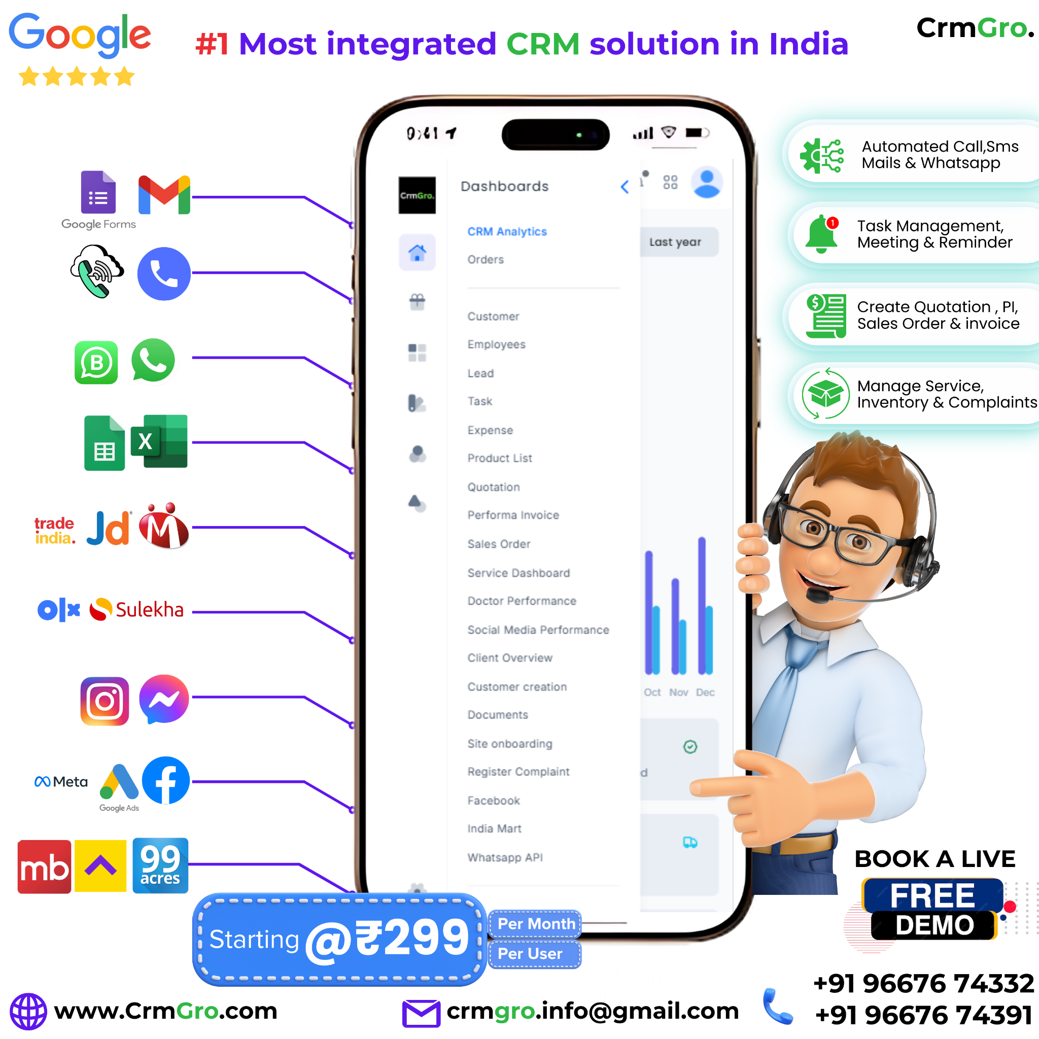CrmGro Facebook ad from Jun 20, 2026