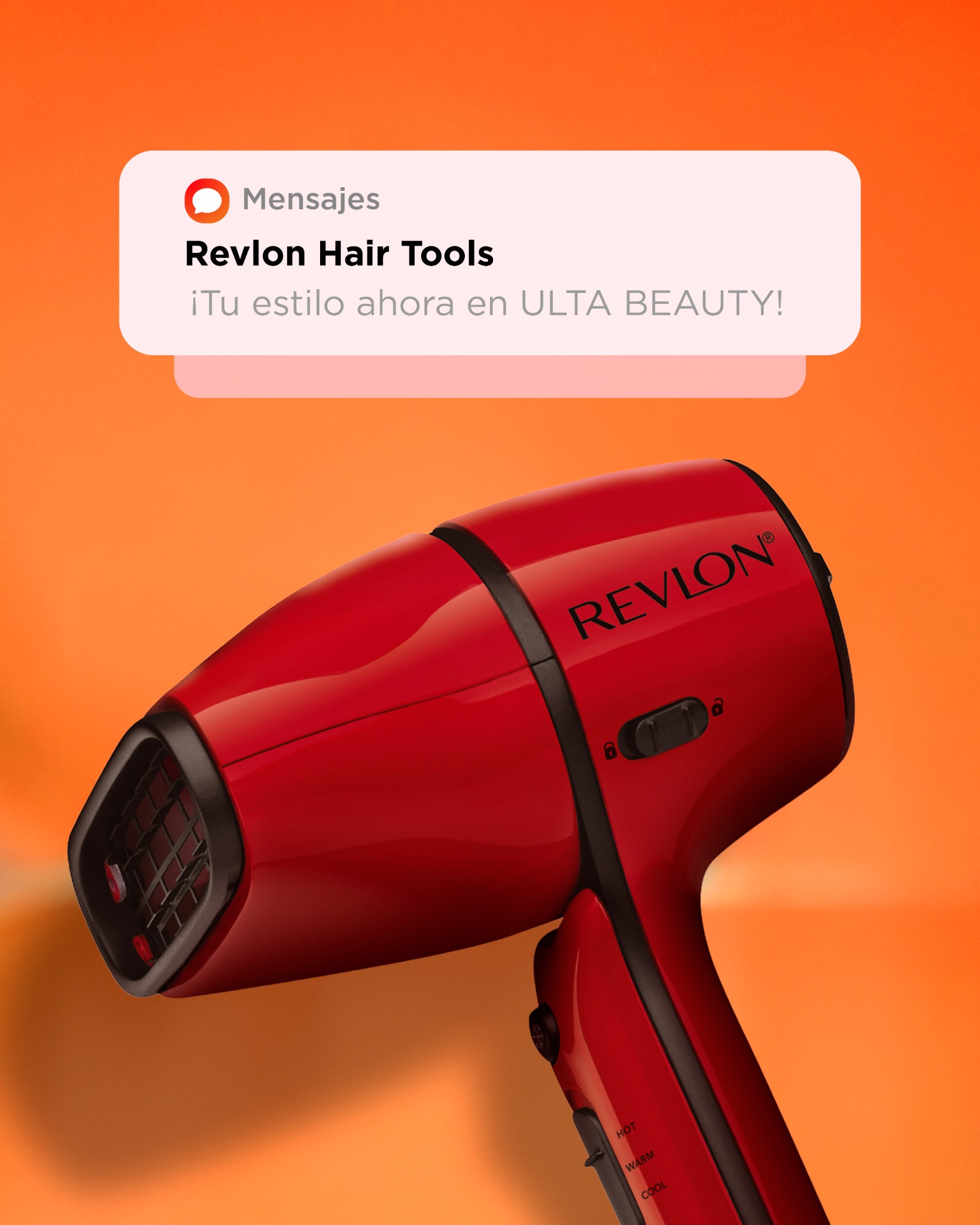 Revlon Hair Tools Latam Facebook ad