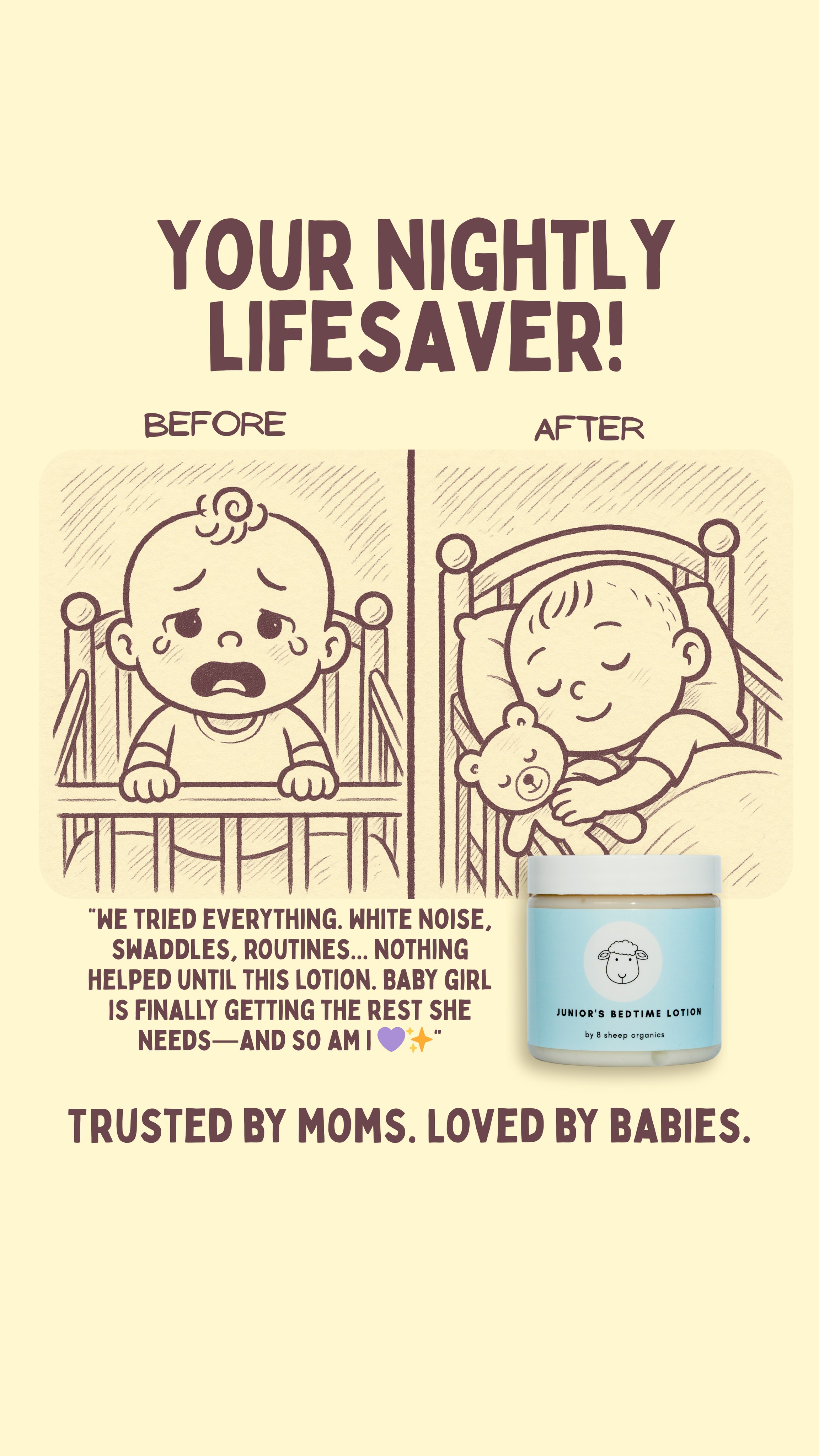 8 Sheep Organics Facebook ad