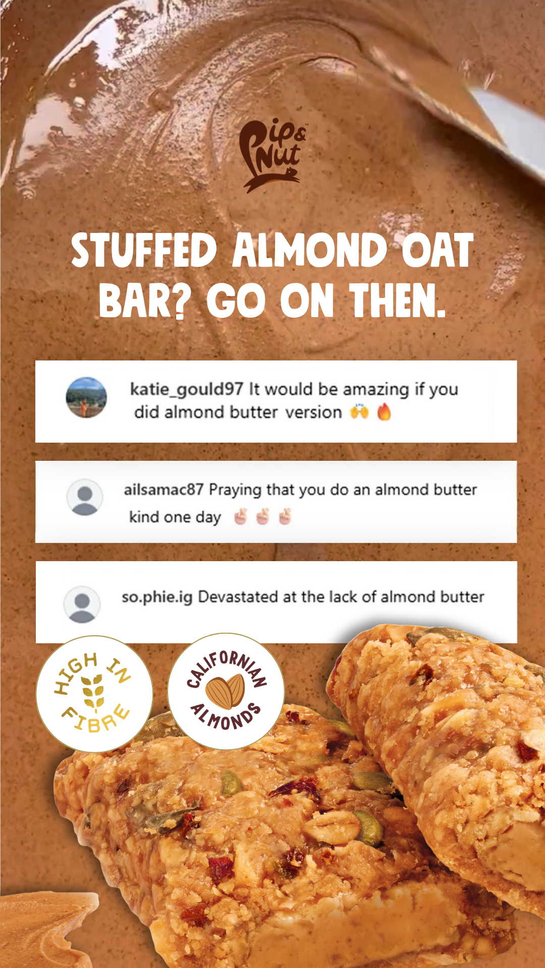 Pip&Nut Facebook ad