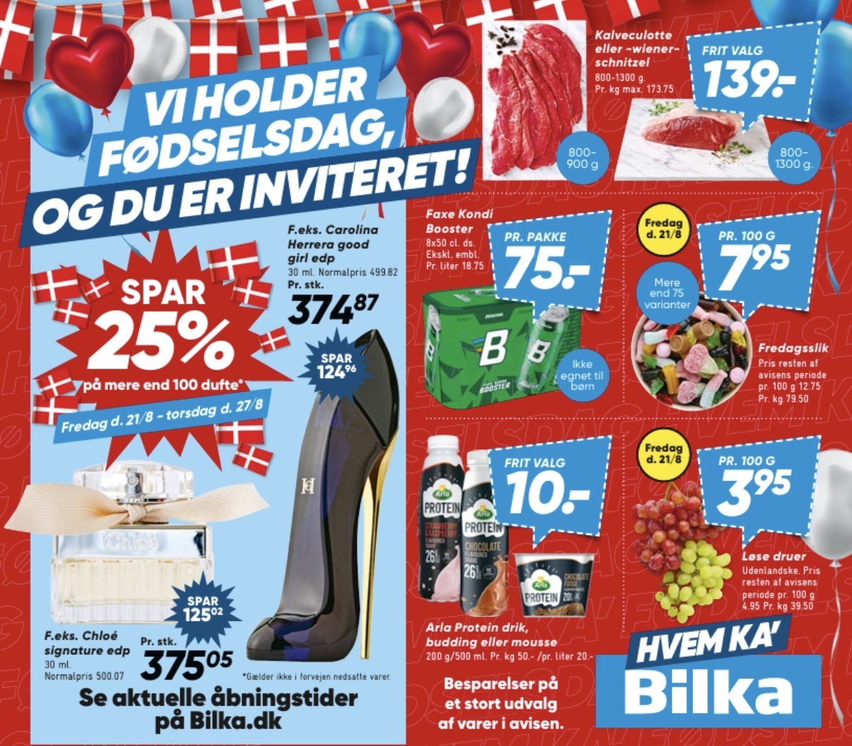 Bilka Facebook ad
