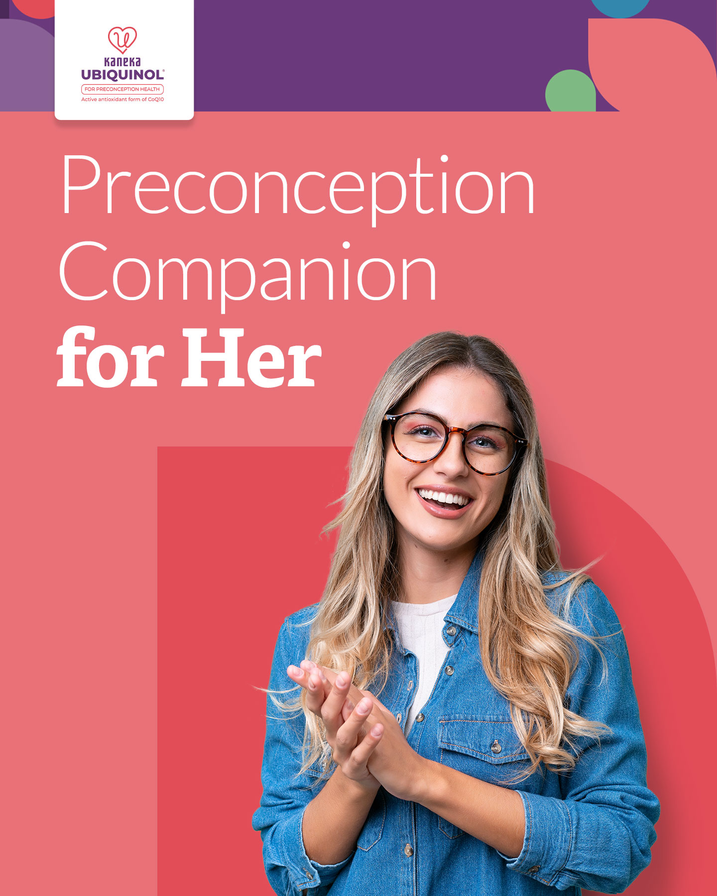 Ubiquinol Preconception Facebook ad